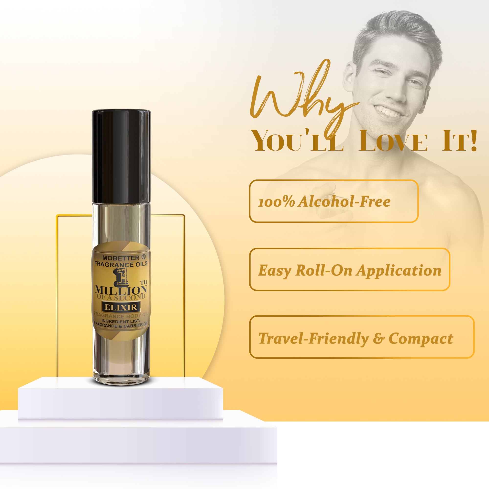 Image of 1 Million th of a Second Elixir Perfume Body Oil