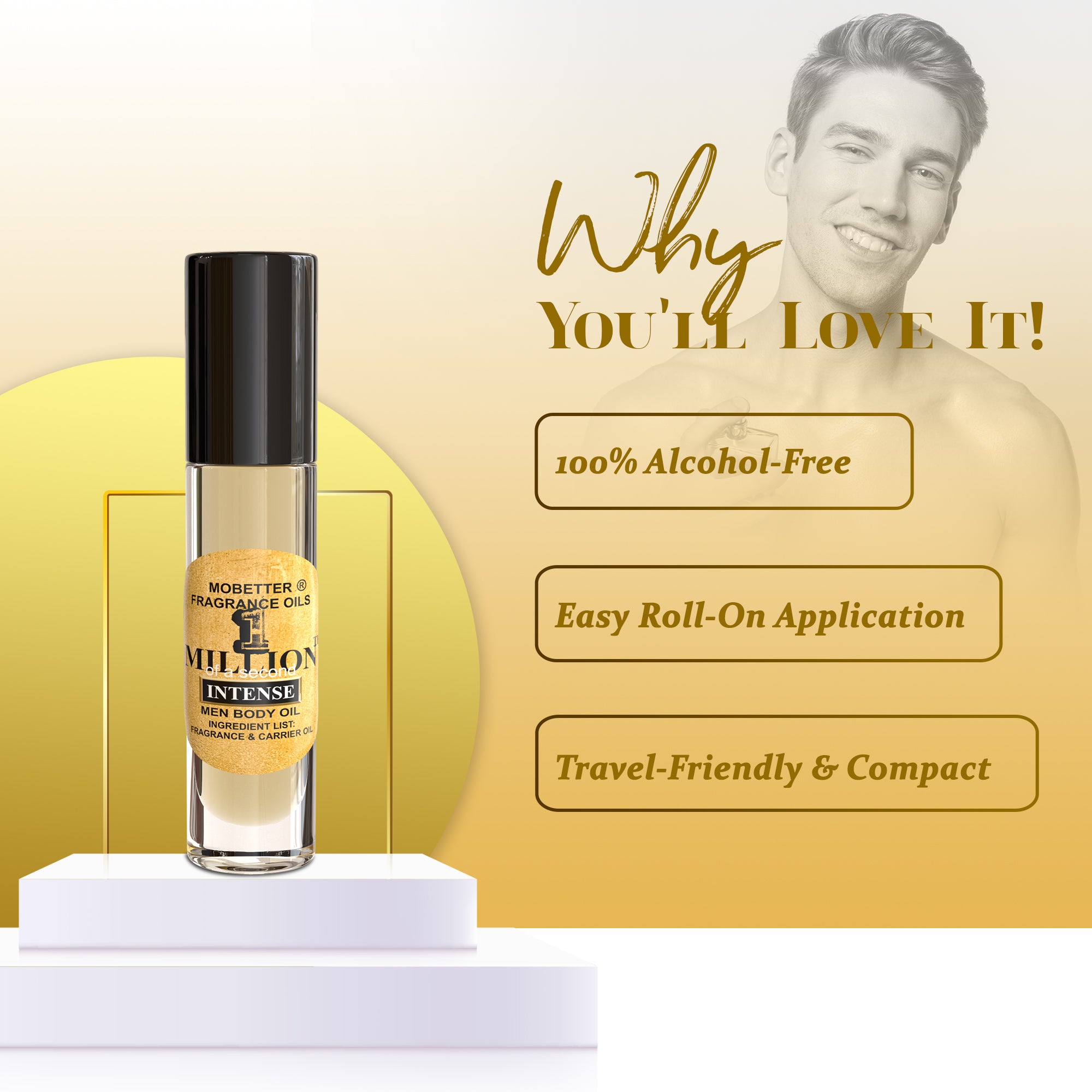 Image of 1 Millionth of a Second Intense Perfume Body Oil