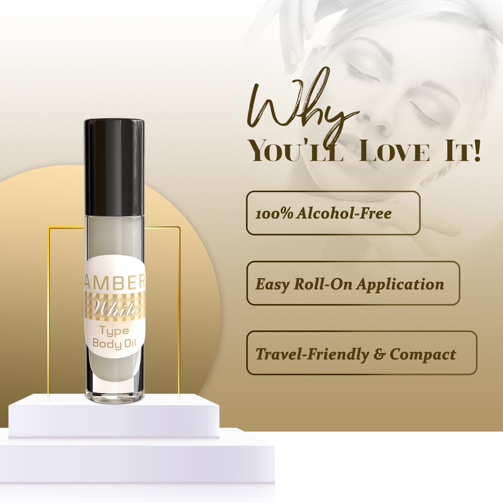 Image of Amber White Type Perfume Body Oil
