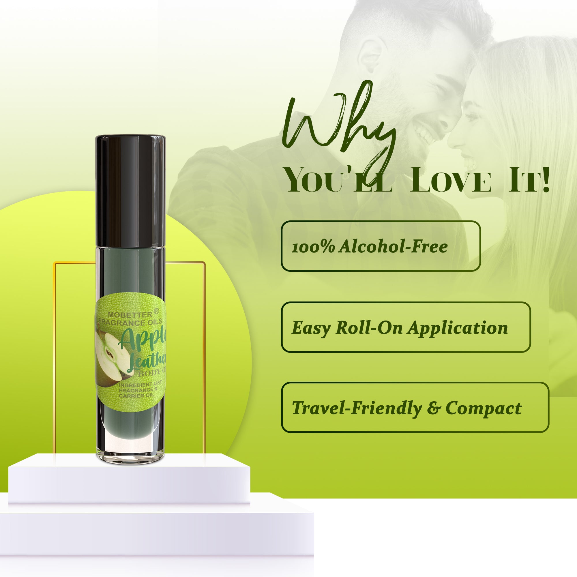 Image of Apple Leather Perfume Body Oil