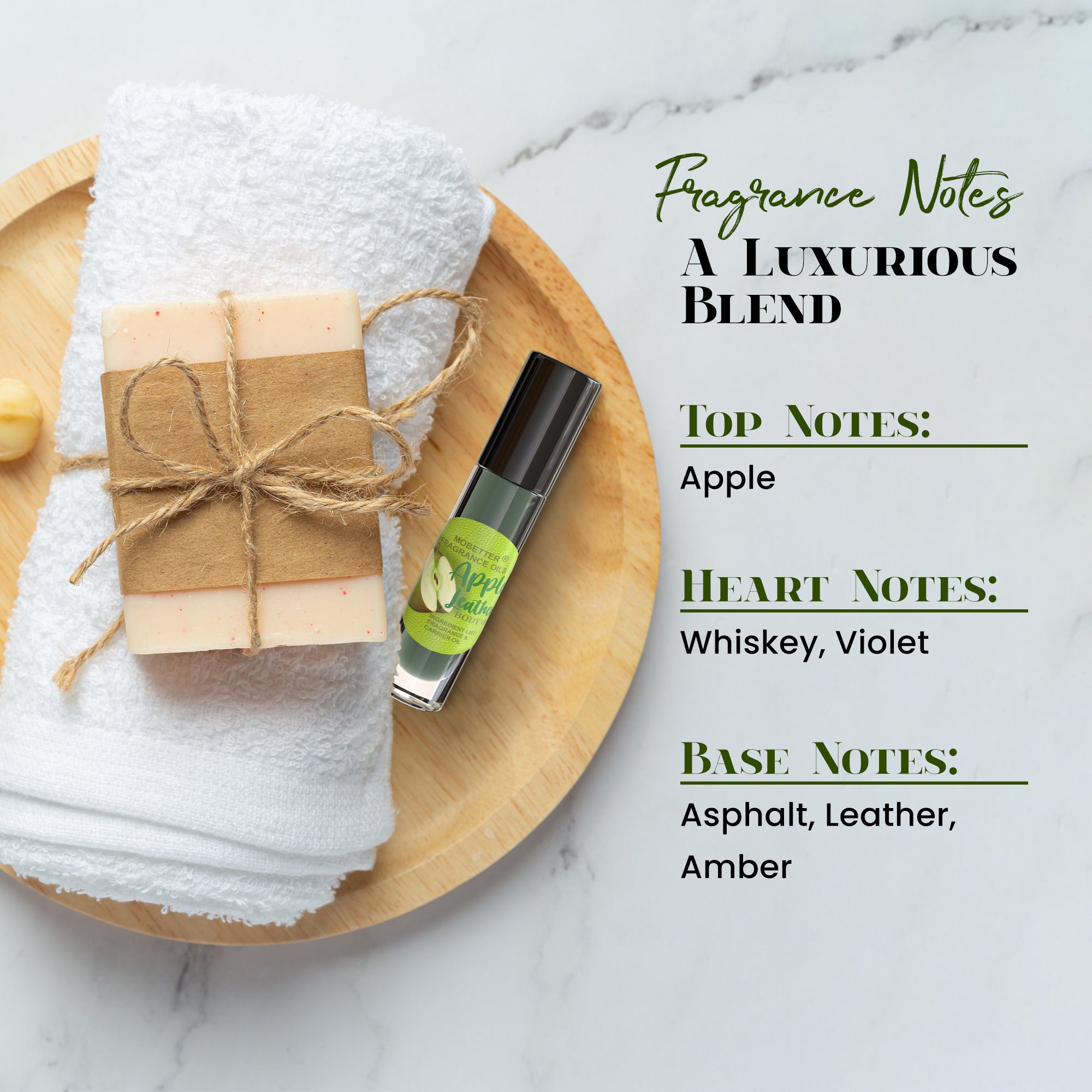 Image of Apple Leather Perfume Body Oil