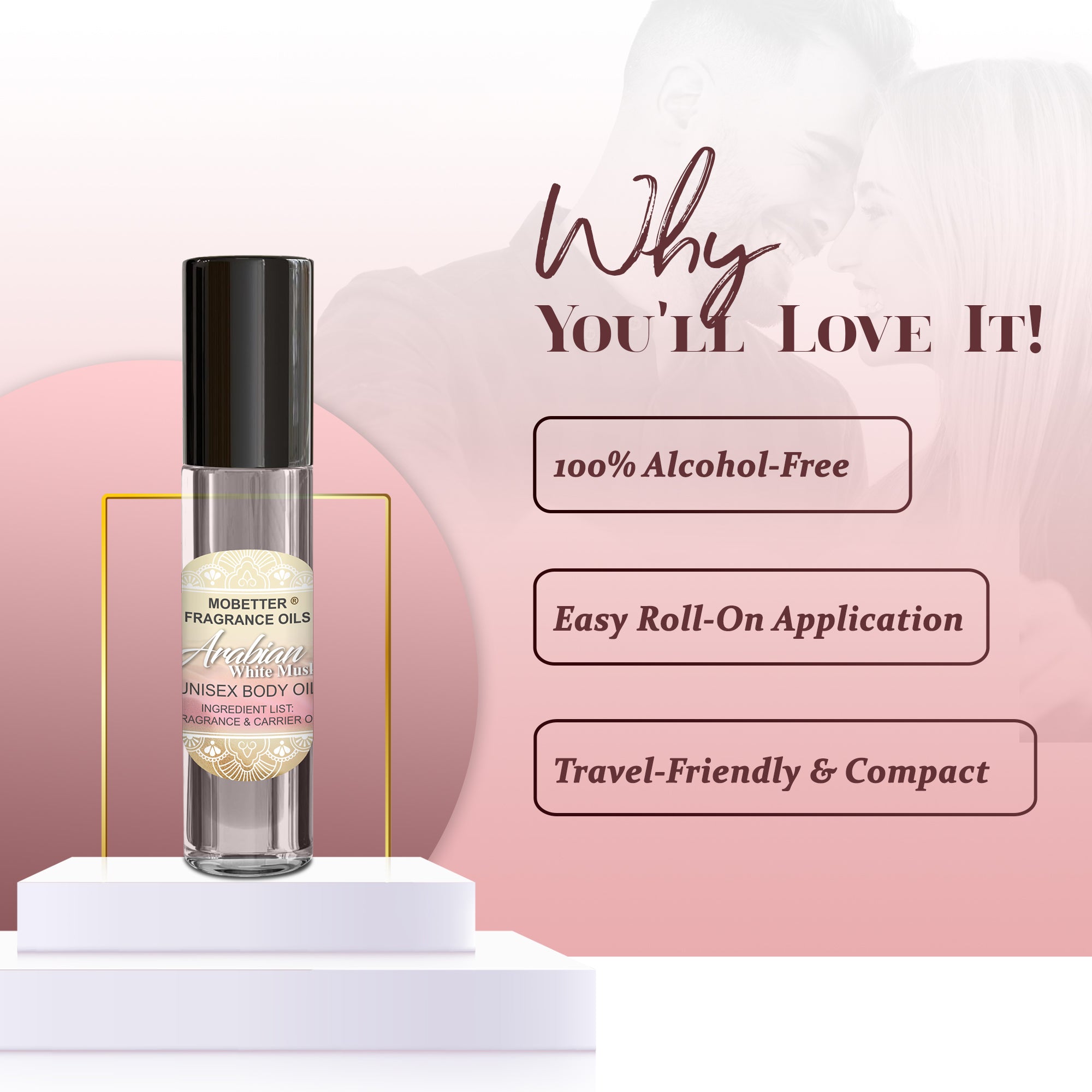 Image of Arabian White Musk Perfume Body Oil