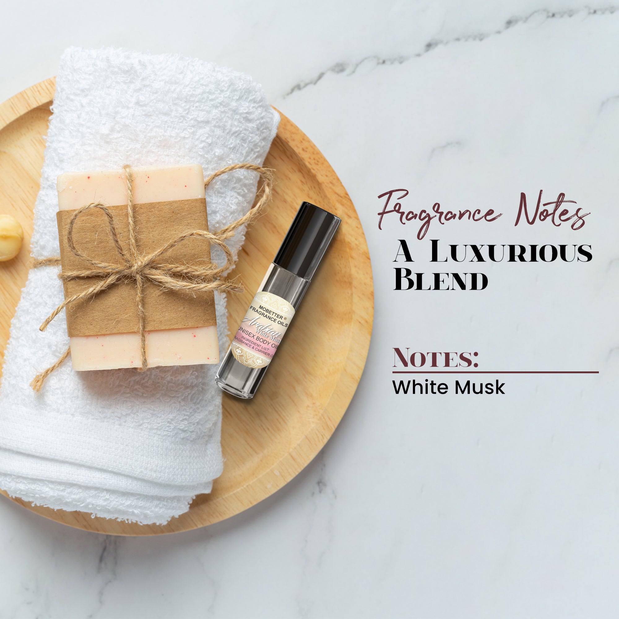 Image of Arabian White Musk Perfume Body Oil