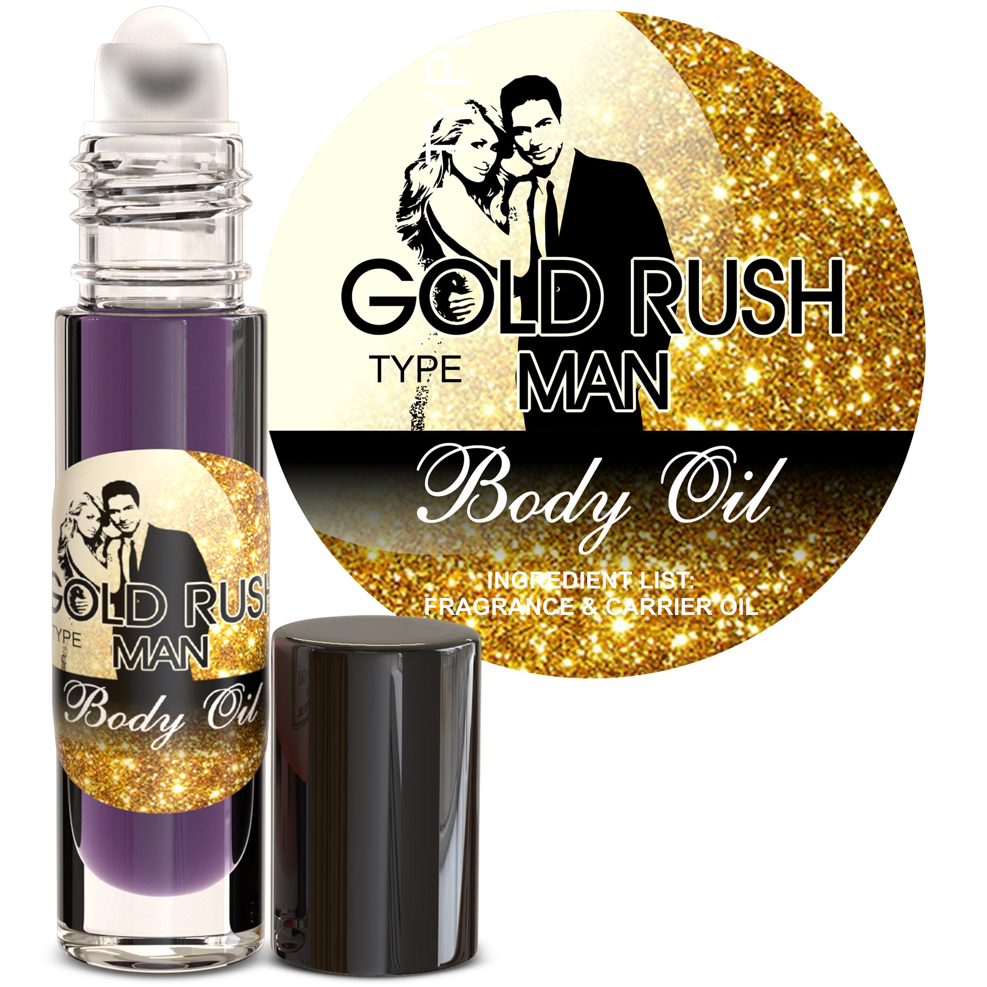 Image of Gold Rush Type Perfume Body Oil