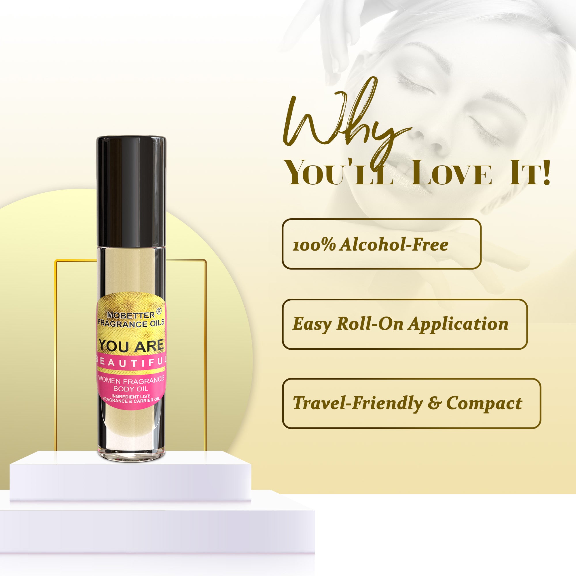 Image of You Are Beautiful Perfume Body Oil