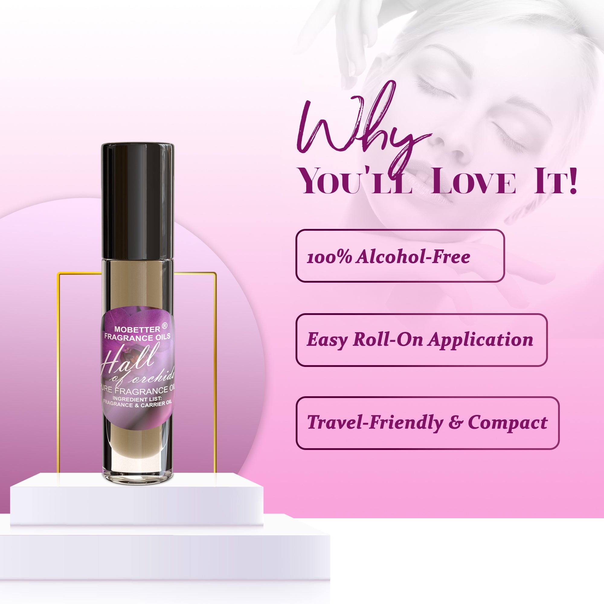 Image of Hall of Pure Orchids Perfume Body Oil