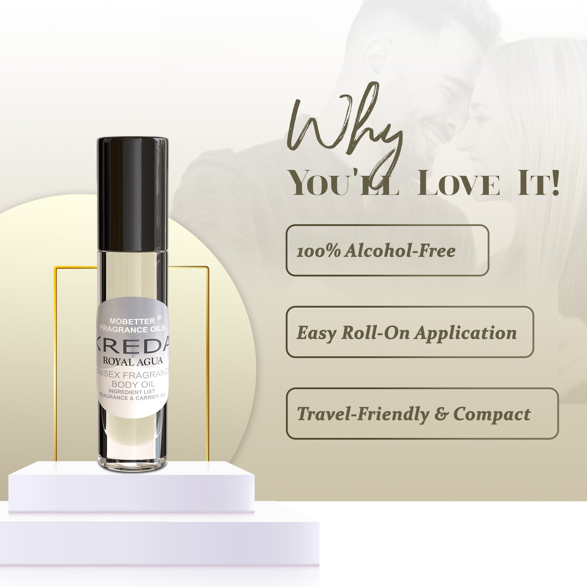 Image of Kreda Royal Agua Perfume Body Oil