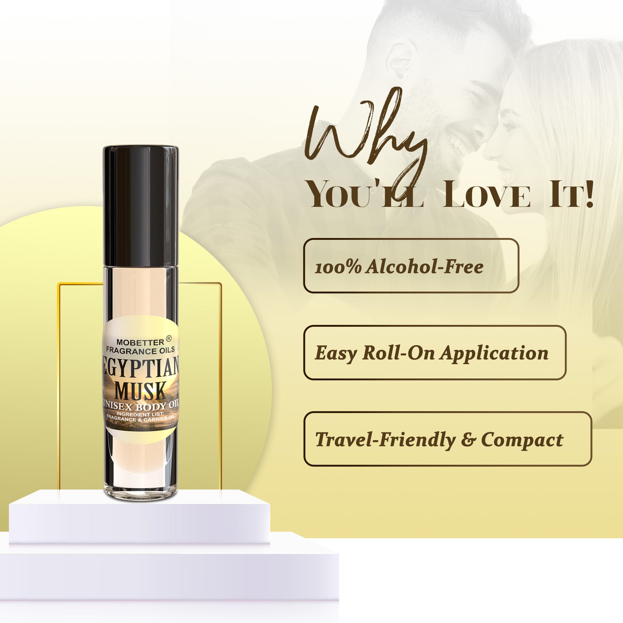 Image of Egyptian Musk Perfume Body Oil