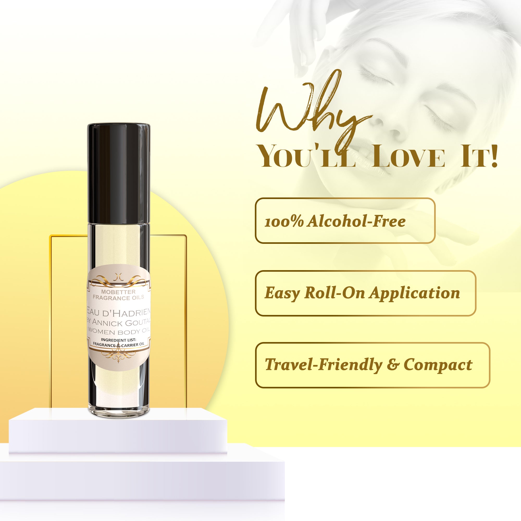 Image of Eau D'Hadrien By Annick Goutal Perfume Body Oil