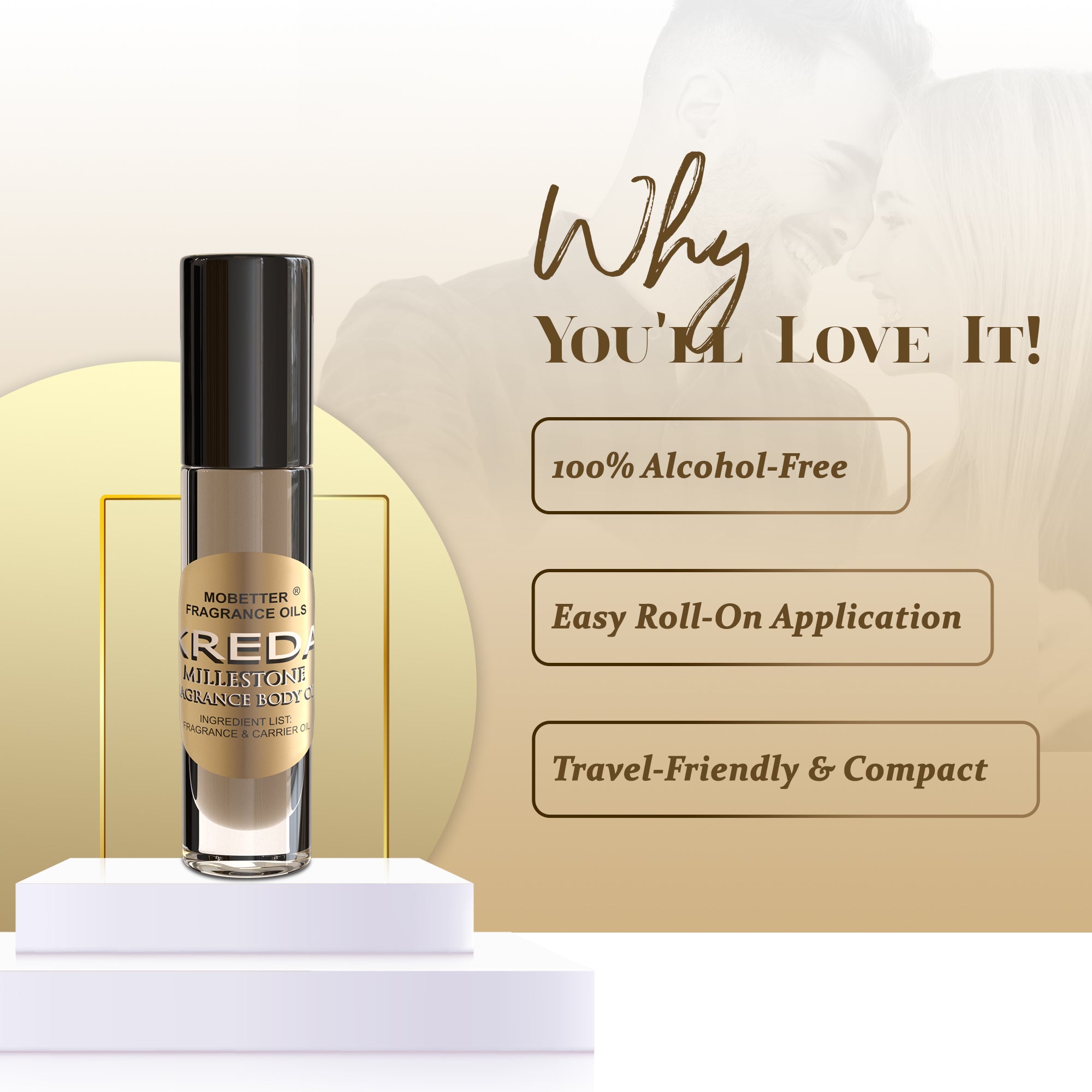 Image of Kreda Millestone Perfume Body Oil