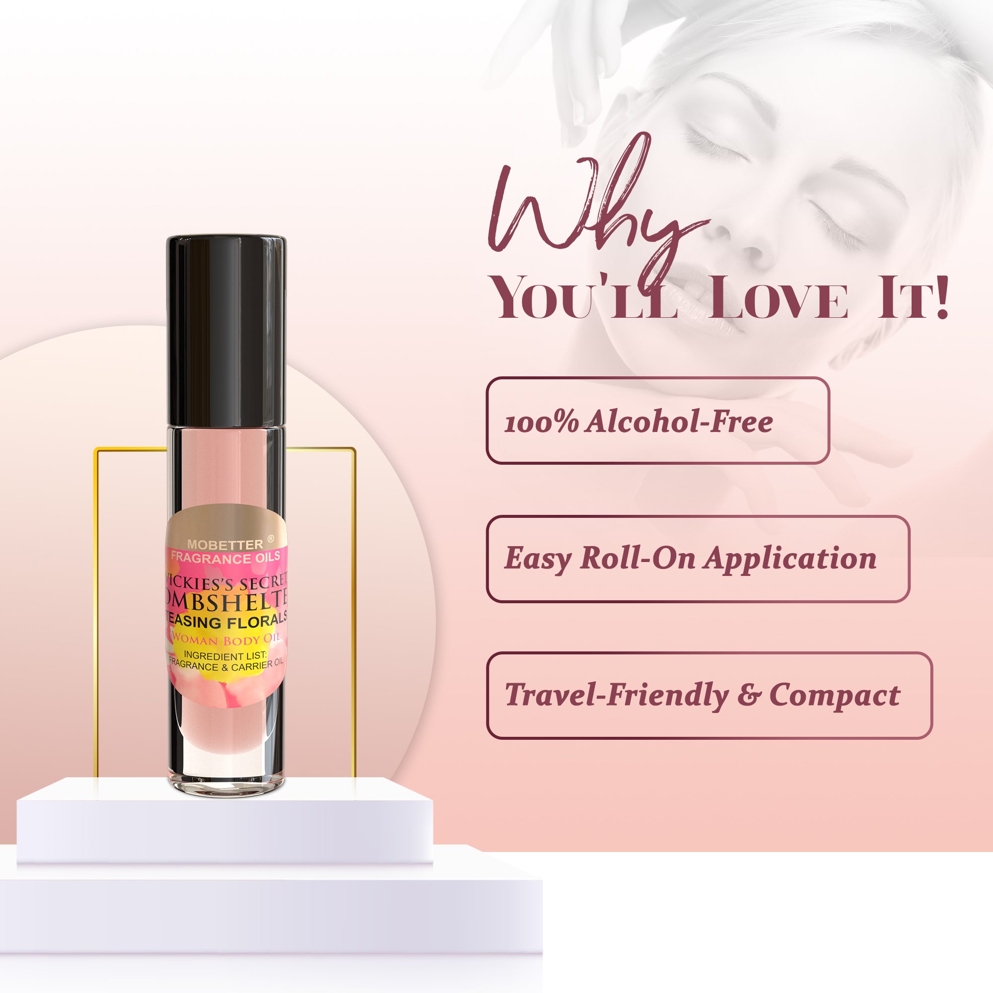 Image of Vickies´s Secret Bombshelter Teasing Florals Perfume Body Oil