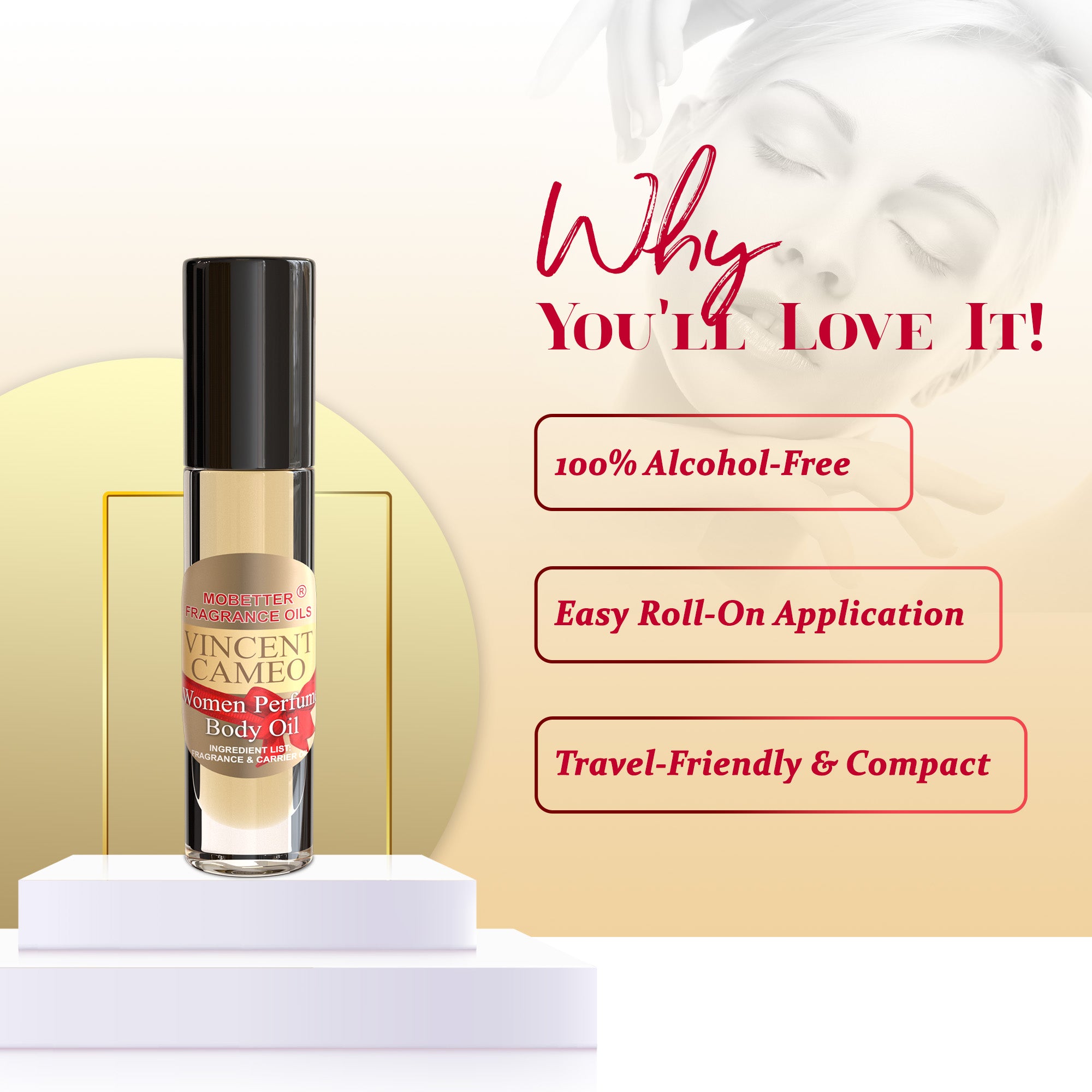 Image of Vincent Cameo Perfume Body Oil