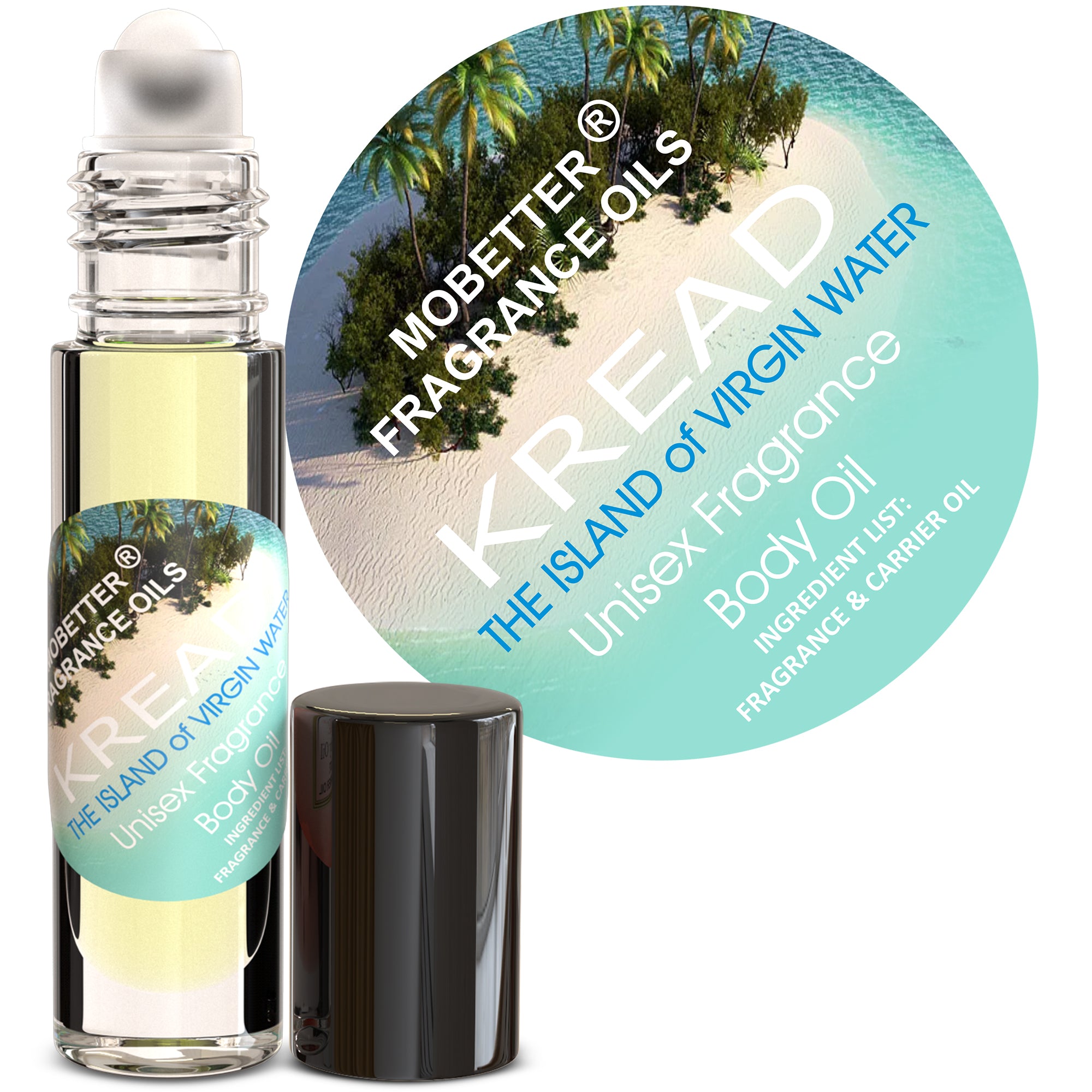 Image of Kread The Island of Virgin Water Perfume Body Oil