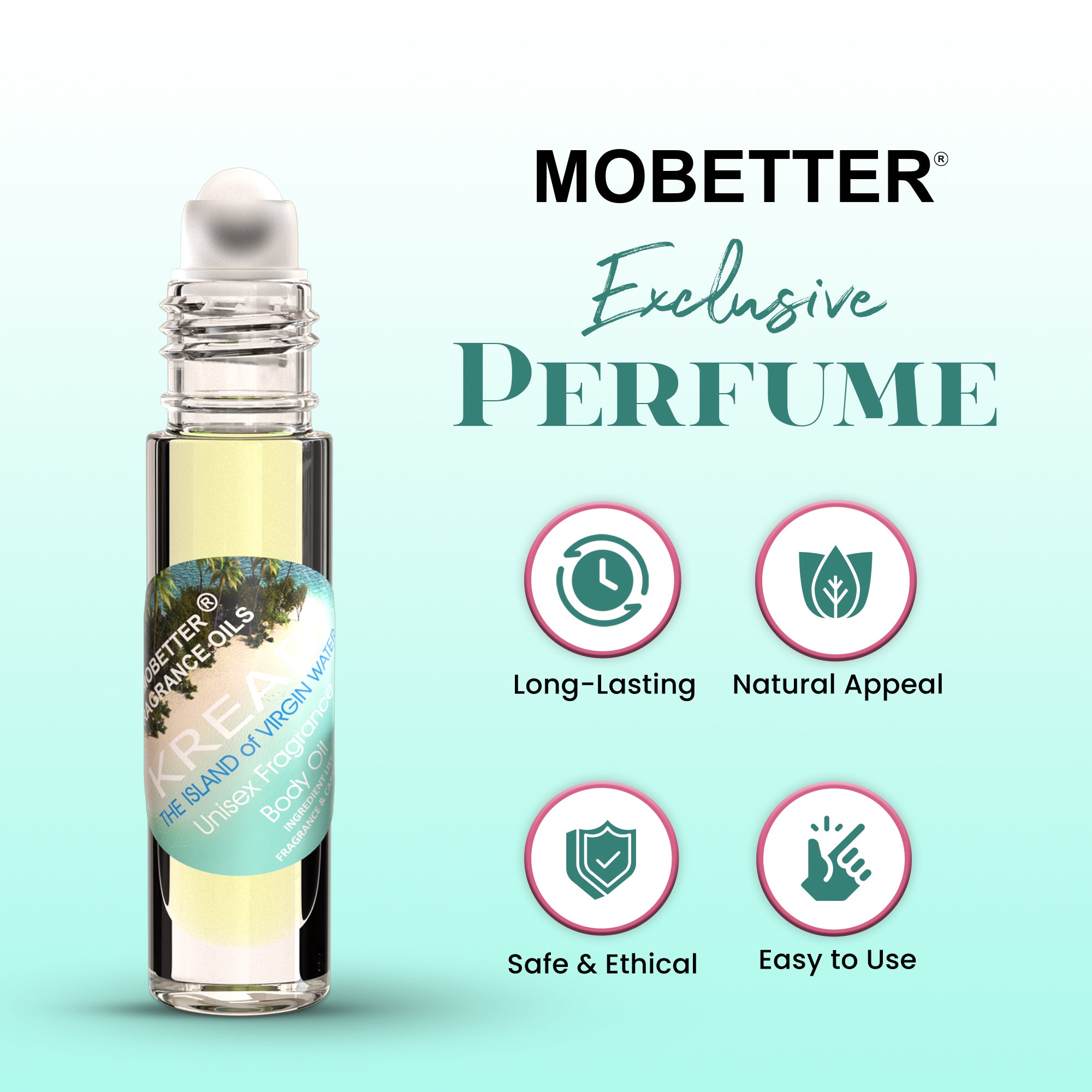 Image of Kread The Island of Virgin Water Perfume Body Oil