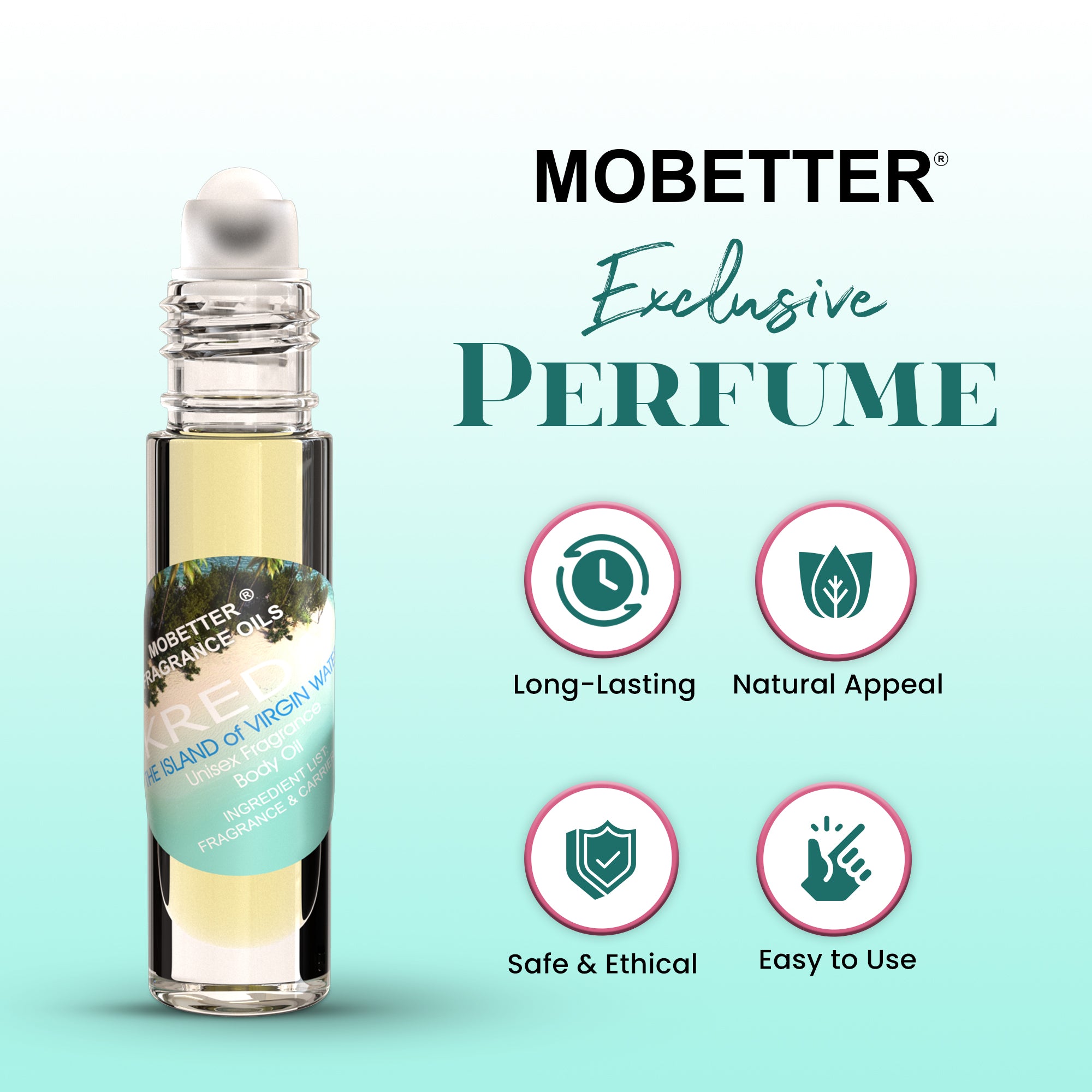 Image of Kreda The Island of Virgin Water Perfume Body Oil