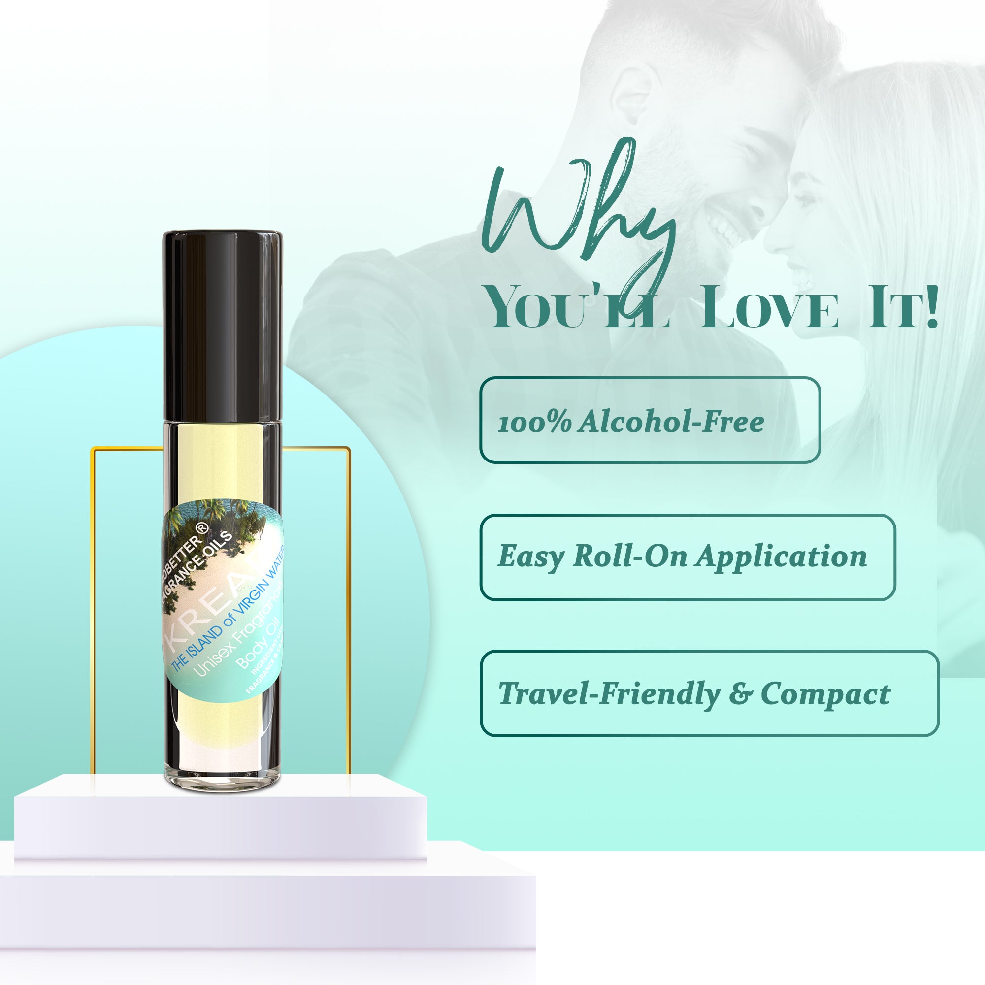 Image of Kread The Island of Virgin Water Perfume Body Oil