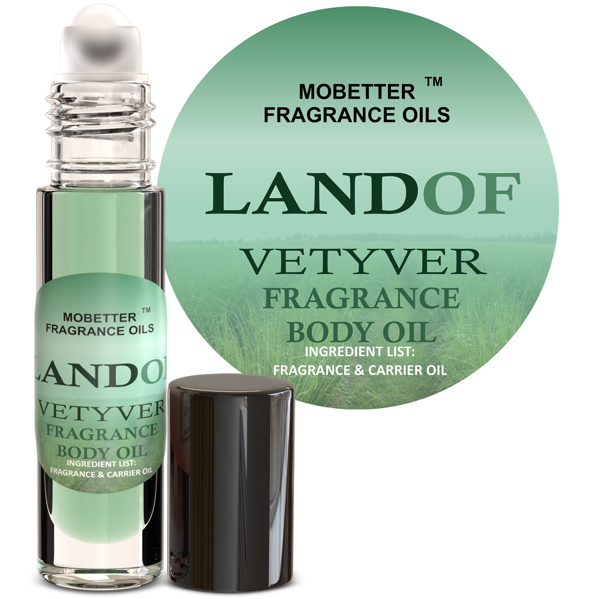 Image of Land Of Vetyver Perfume Body Oil