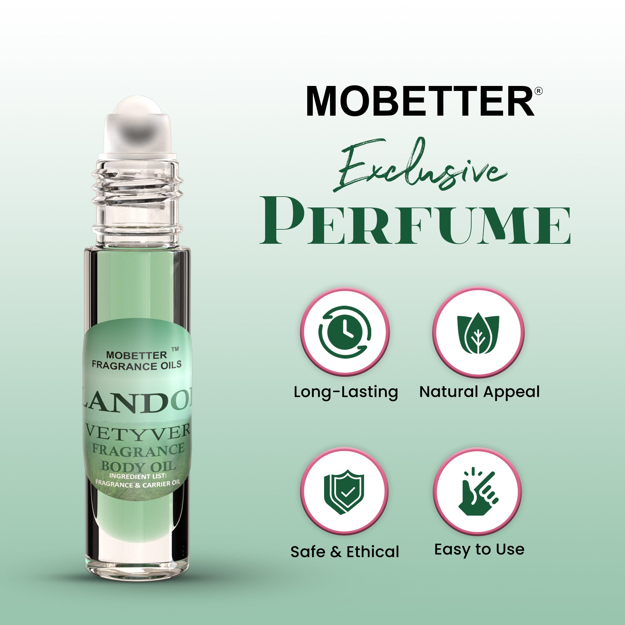 Image of Land Of Vetyver Perfume Body Oil