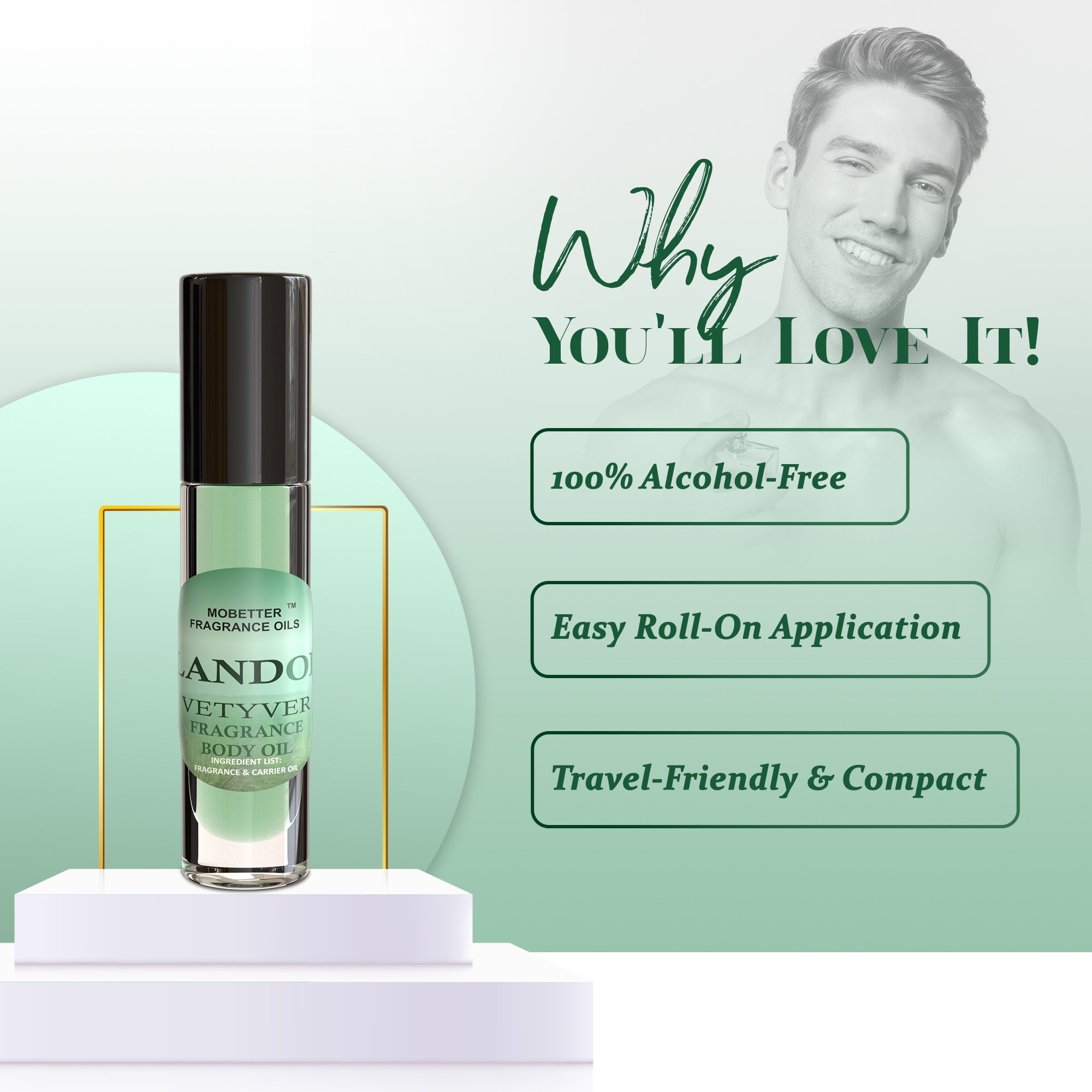 Image of Land Of Vetyver Perfume Body Oil
