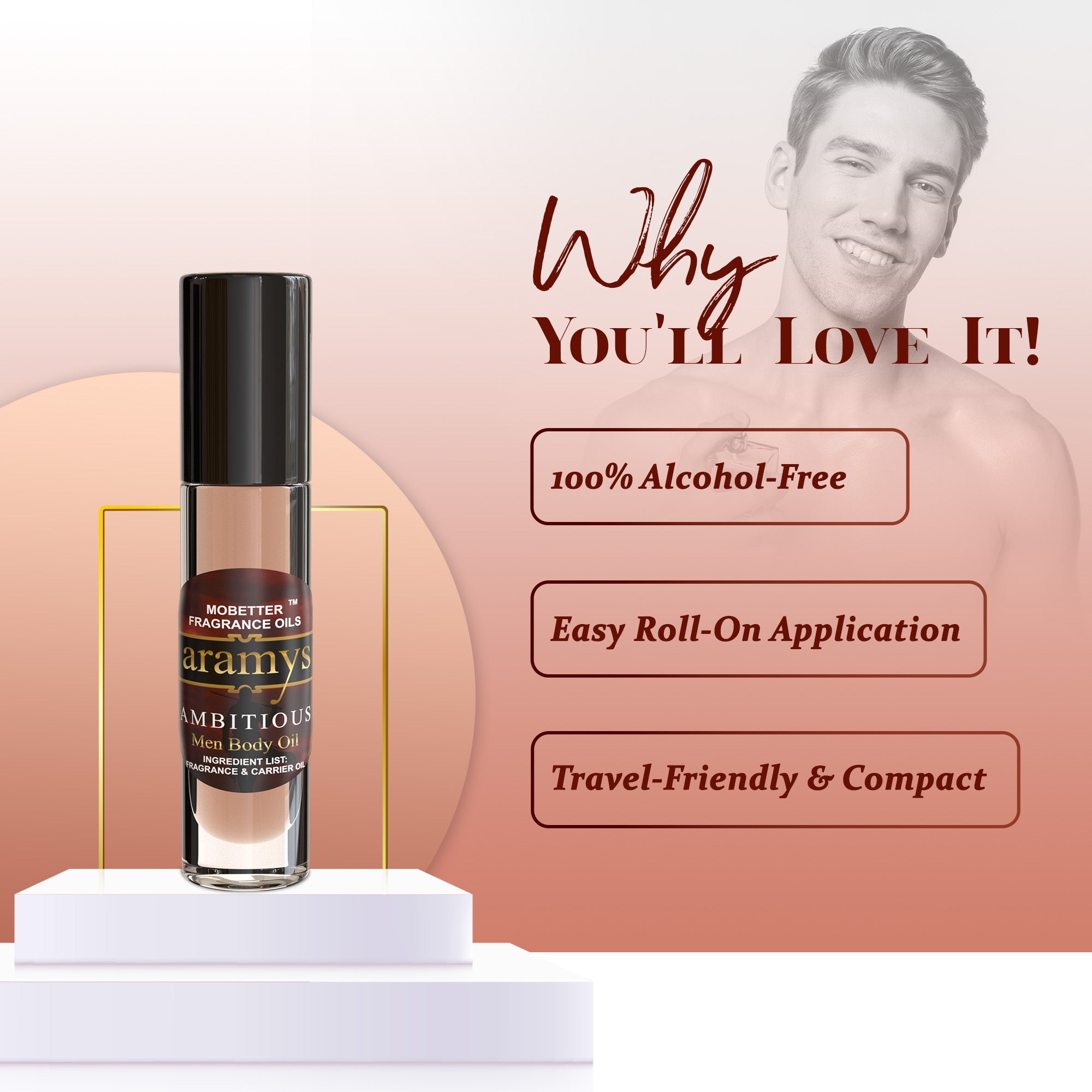 Image of Aramys Ambitious Perfume Body Oil