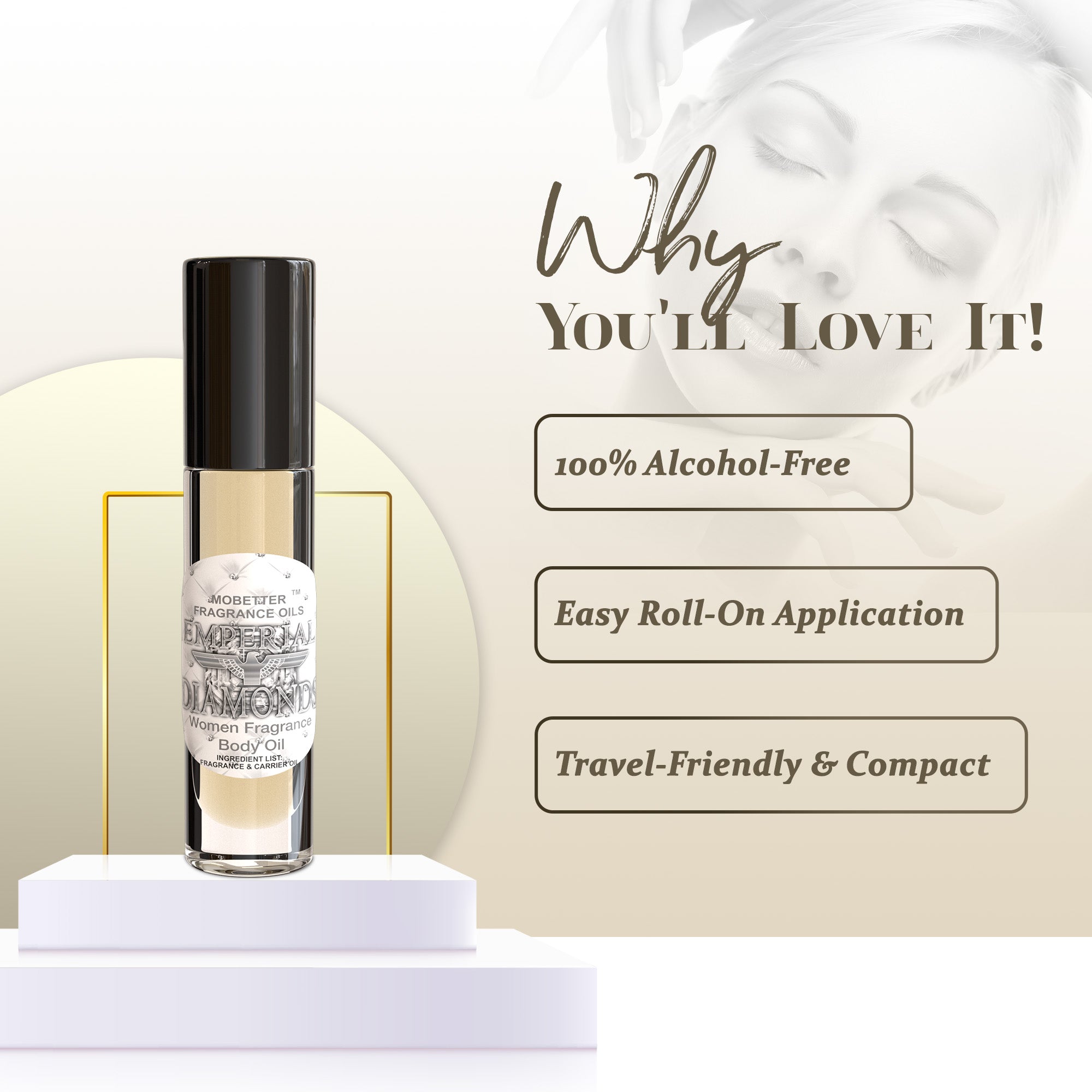 Image of Emperial Diamonds Perfume Body Oil