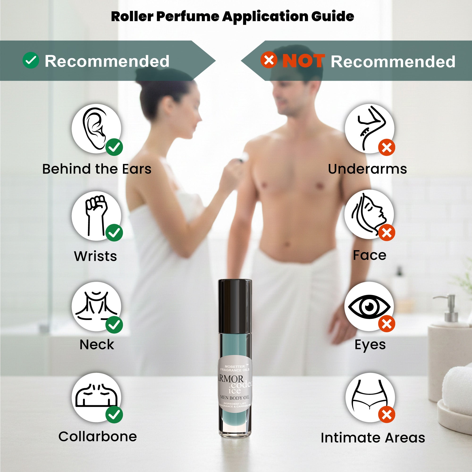 Image of Armor Coded Ice Perfume Body Oil