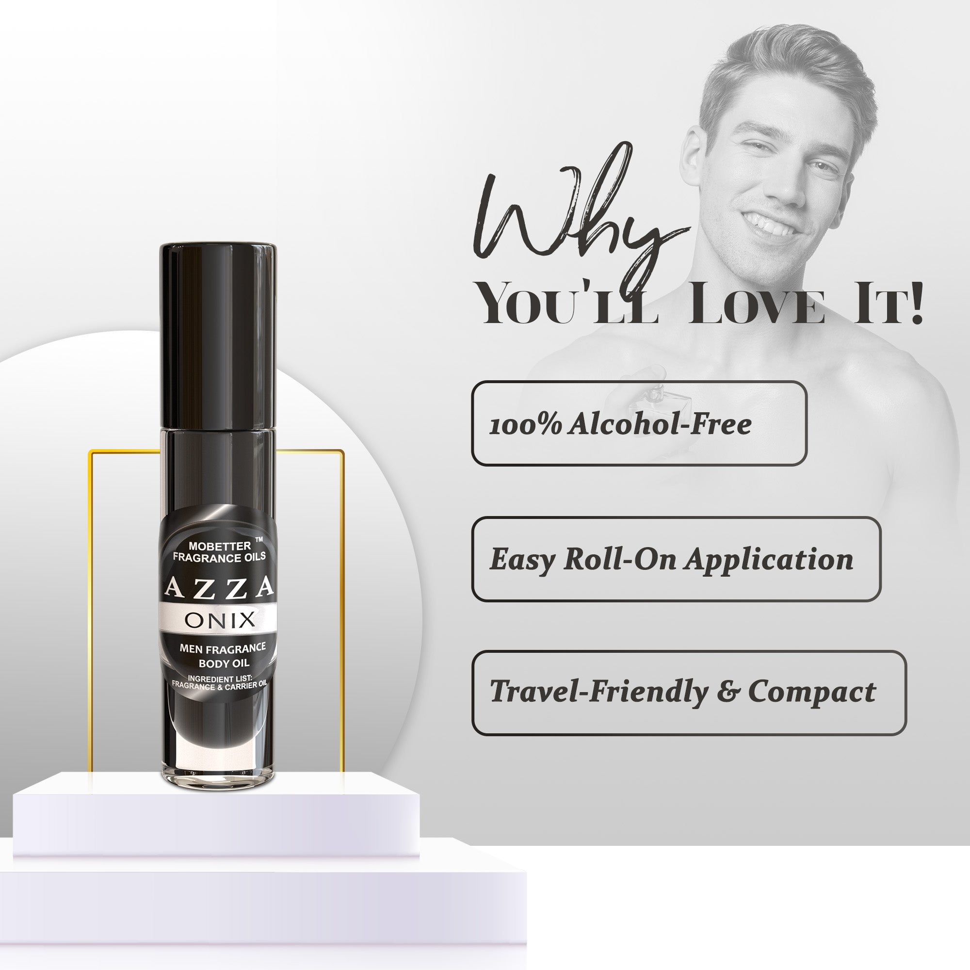 Image of AZZA Onix Perfume Body Oil