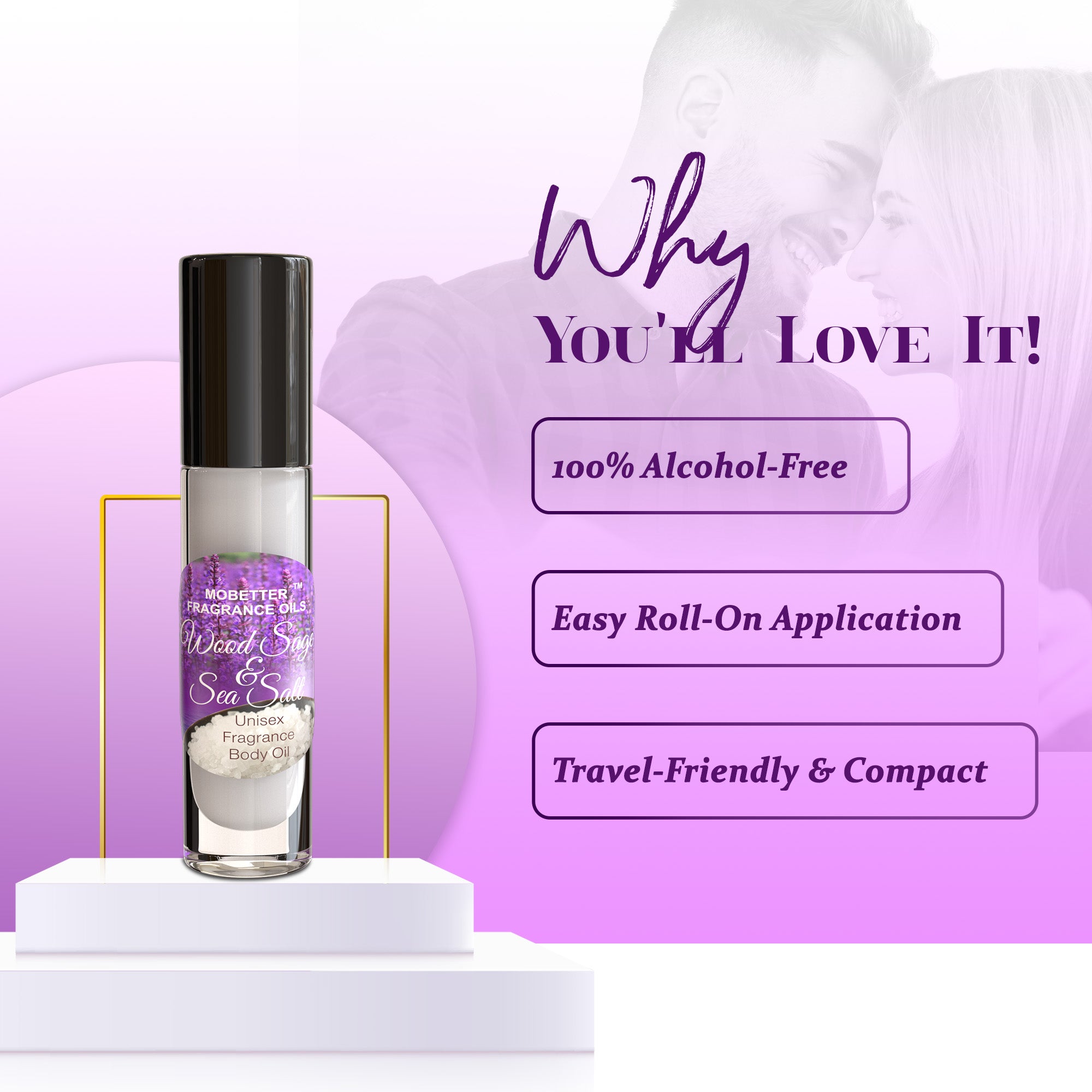 Image of Wood Sage and Sea Salt Perfume Body Oil