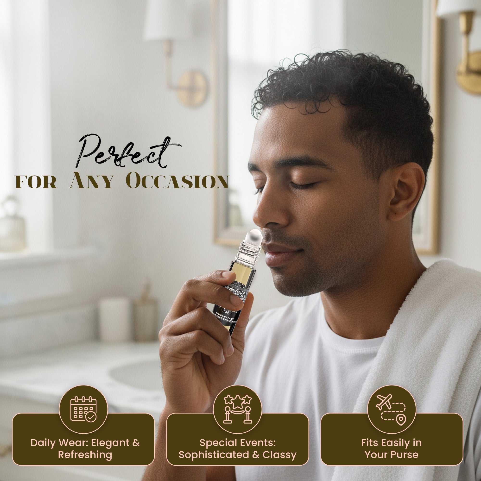Image of Romance Men Perfume Body Oil