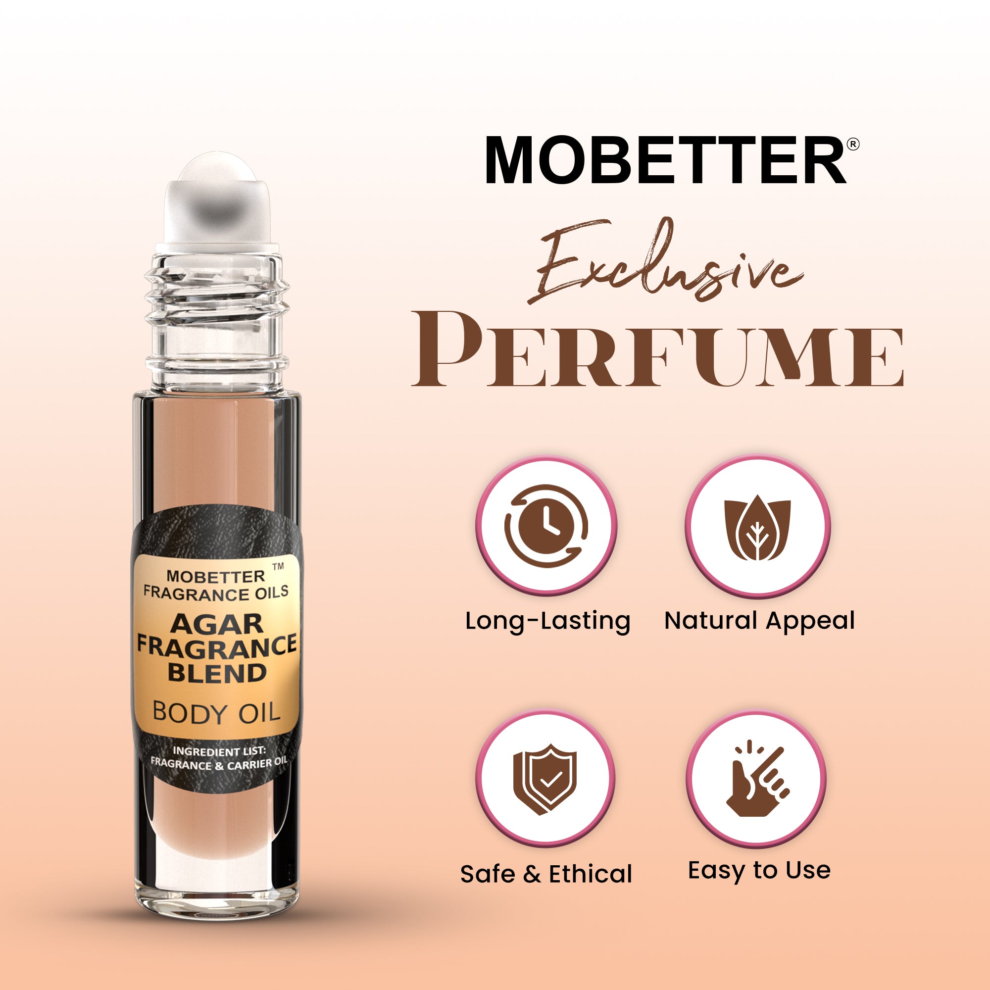 Image of Agar Fragrance Blend Perfume Body Oil