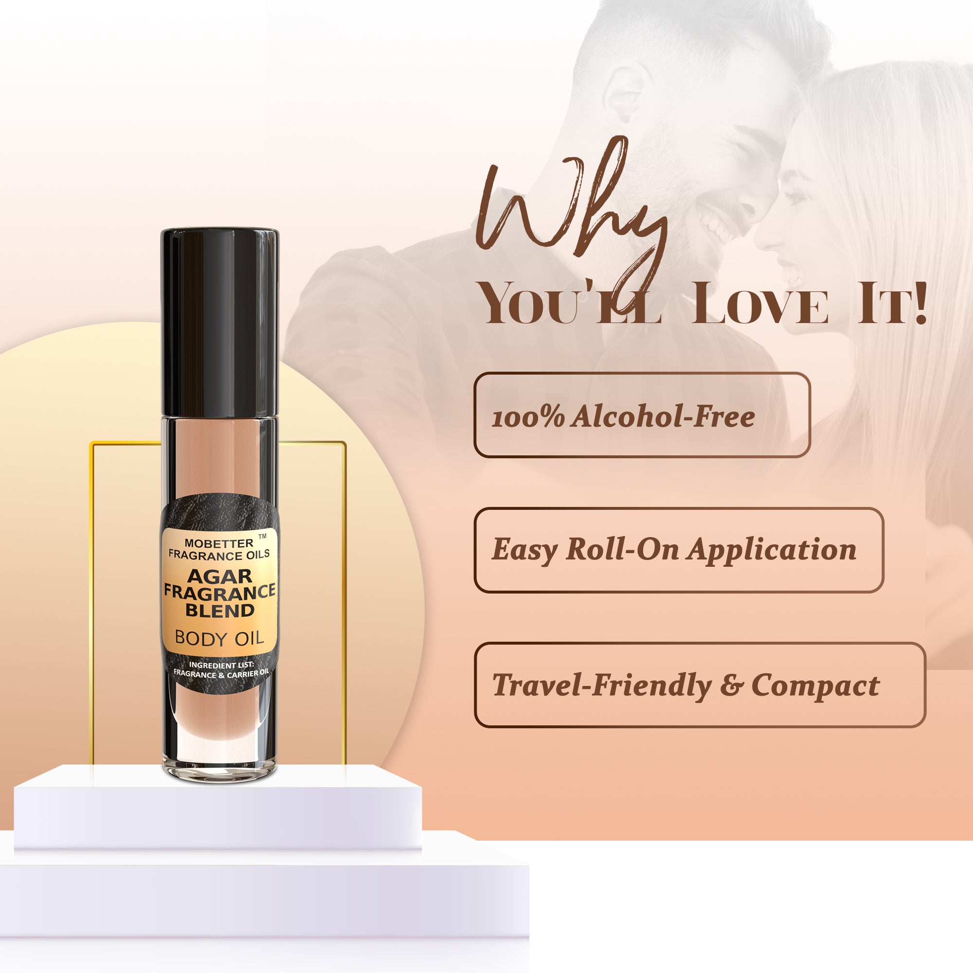 Image of Agar Fragrance Blend Perfume Body Oil