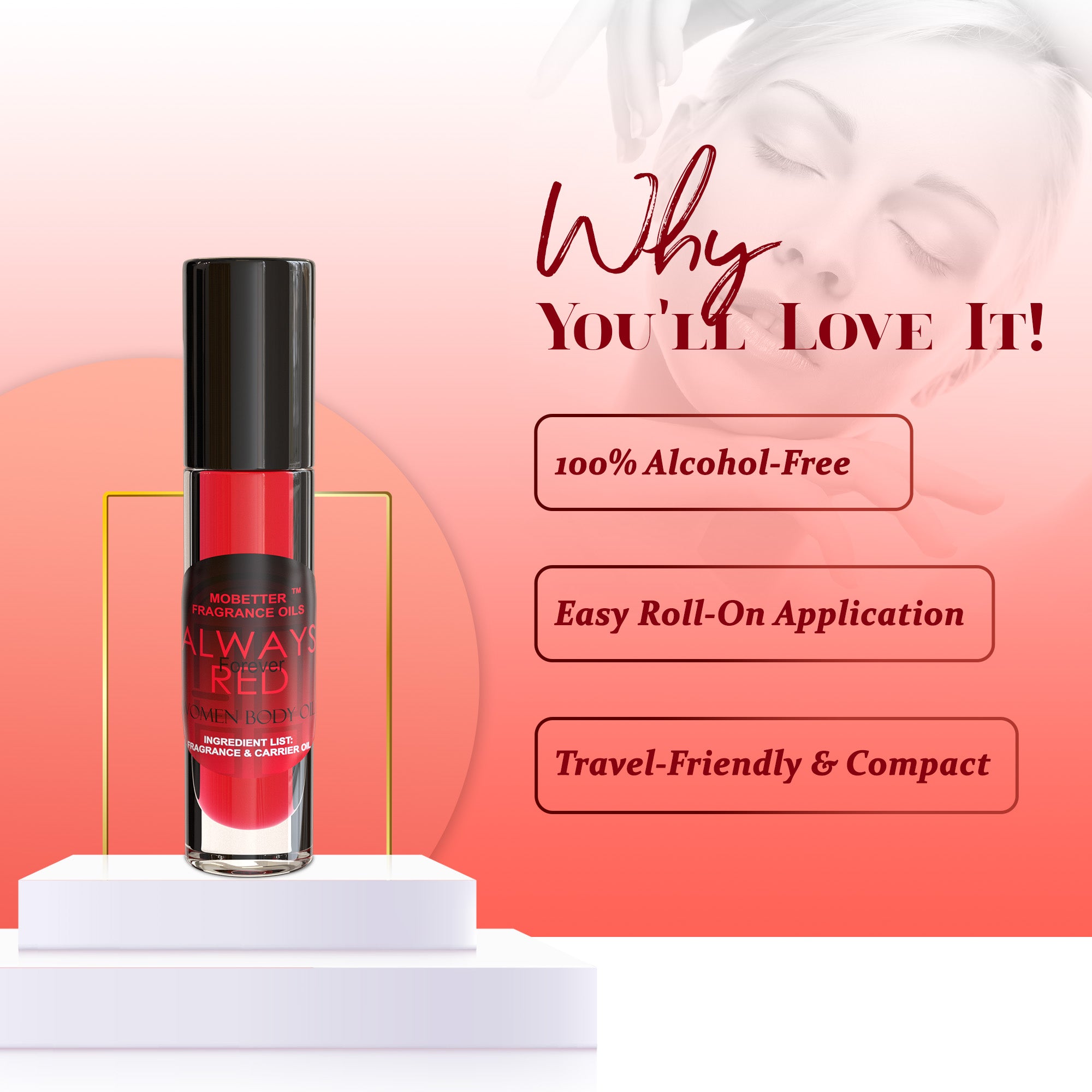 Image of Always Forever Red Perfume Body Oil