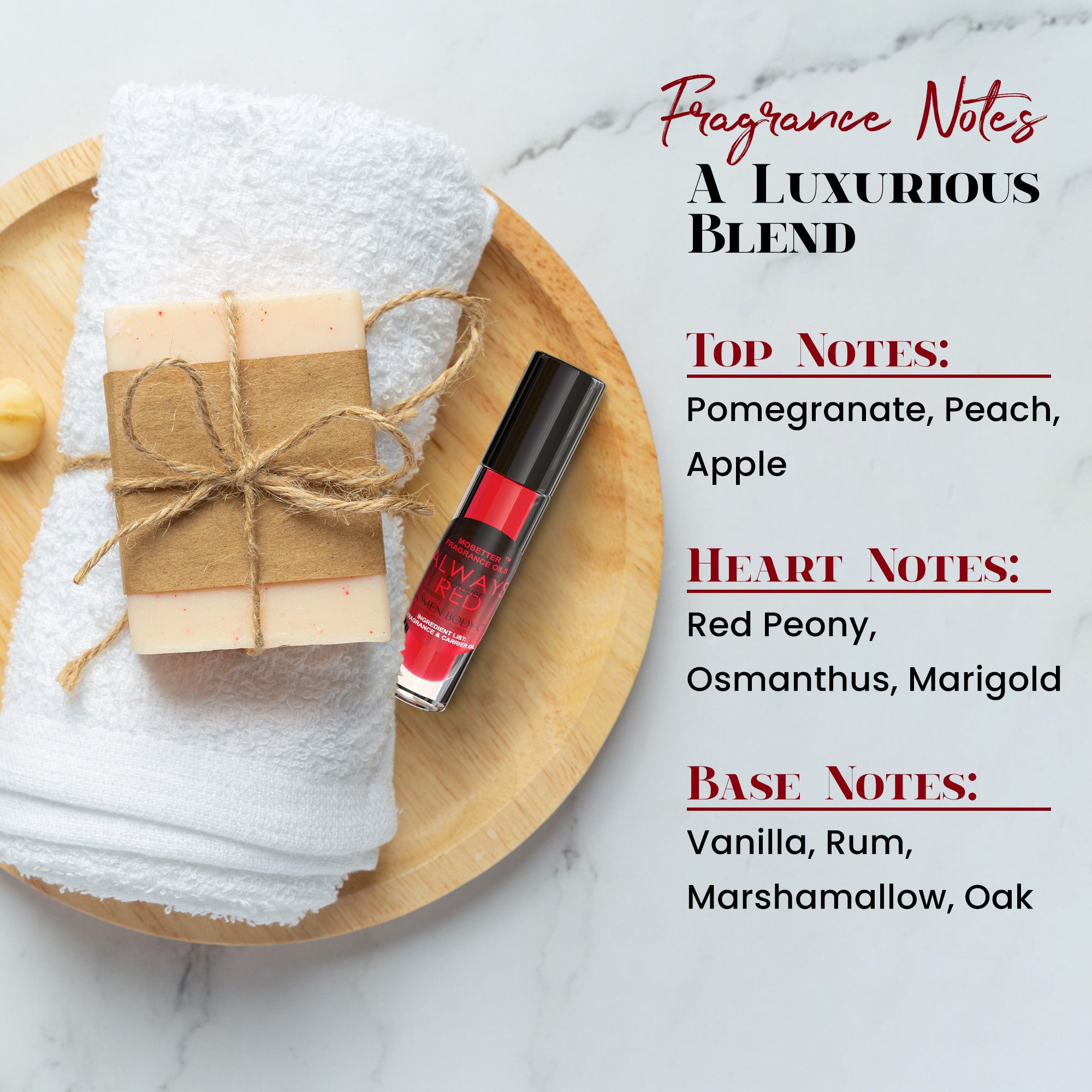 Image of Always Forever Red Perfume Body Oil