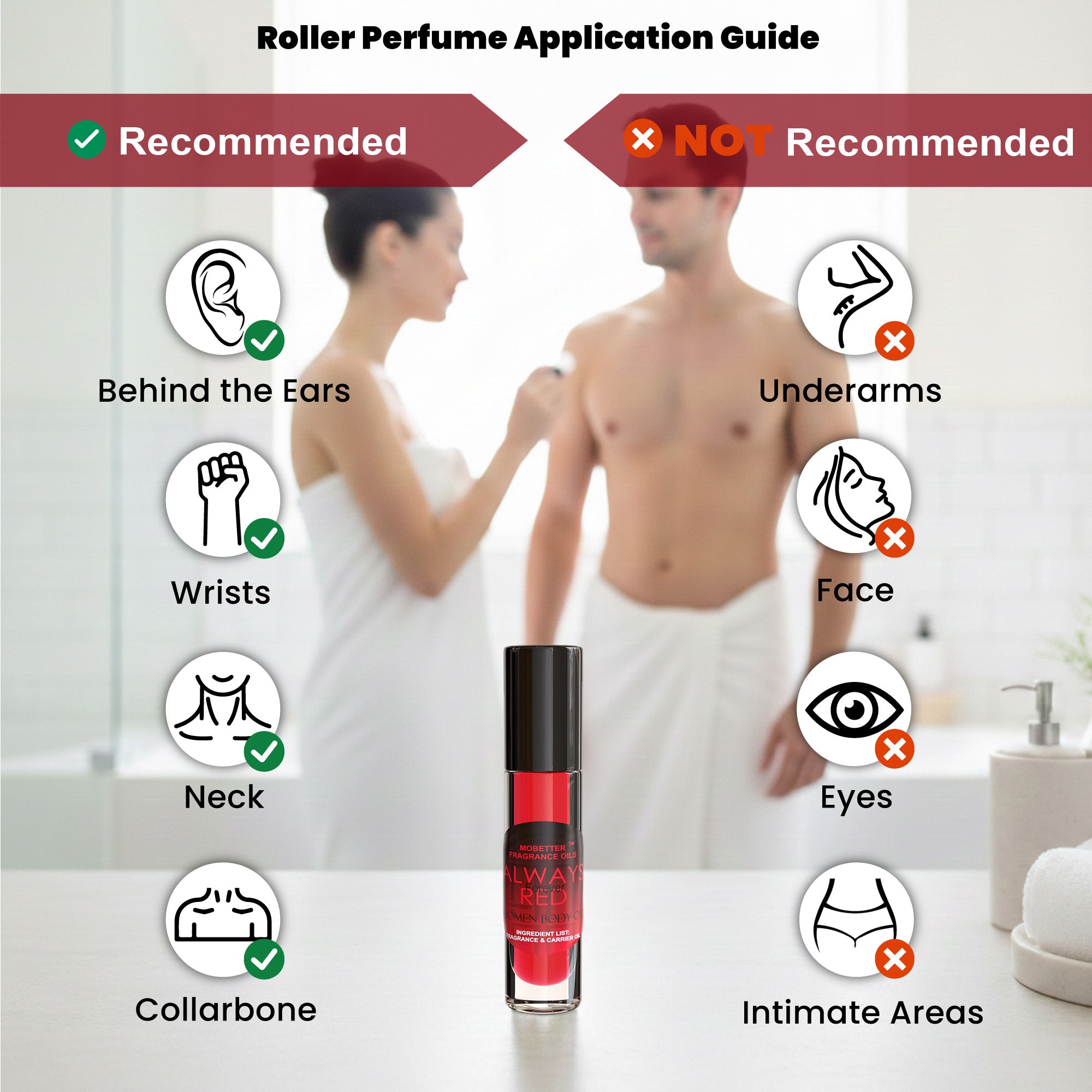 Image of Always Forever Red Perfume Body Oil