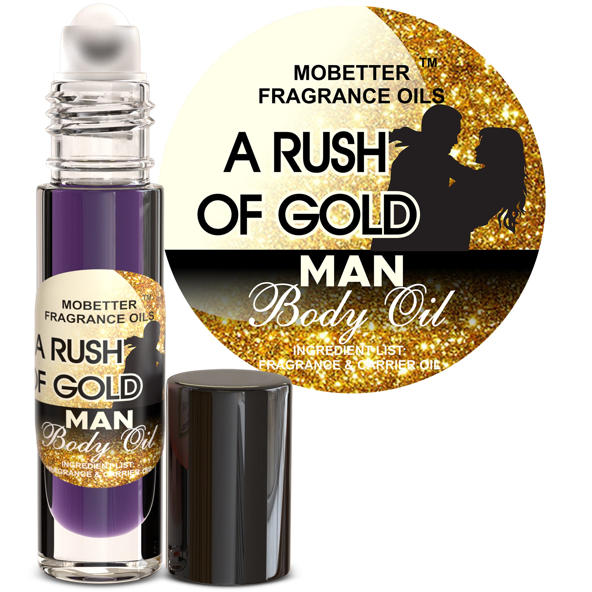 Image of A Rush of Gold Perfume Body Oil