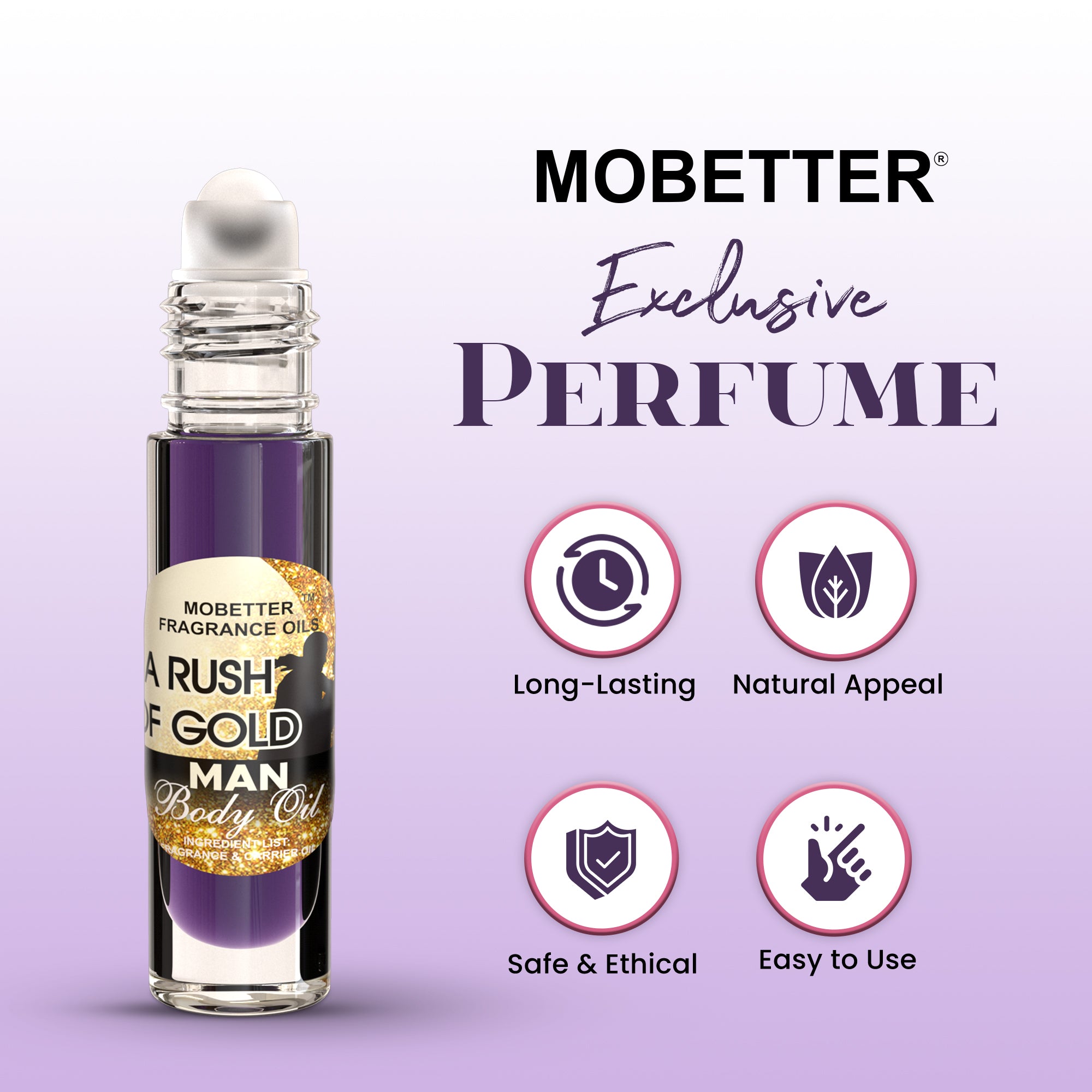 Image of A Rush of Gold Perfume Body Oil