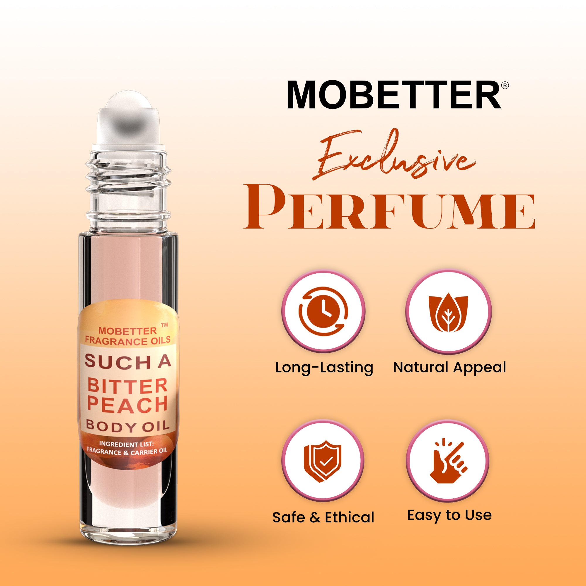 Image of Such A Bitter Peach Perfume Body Oil