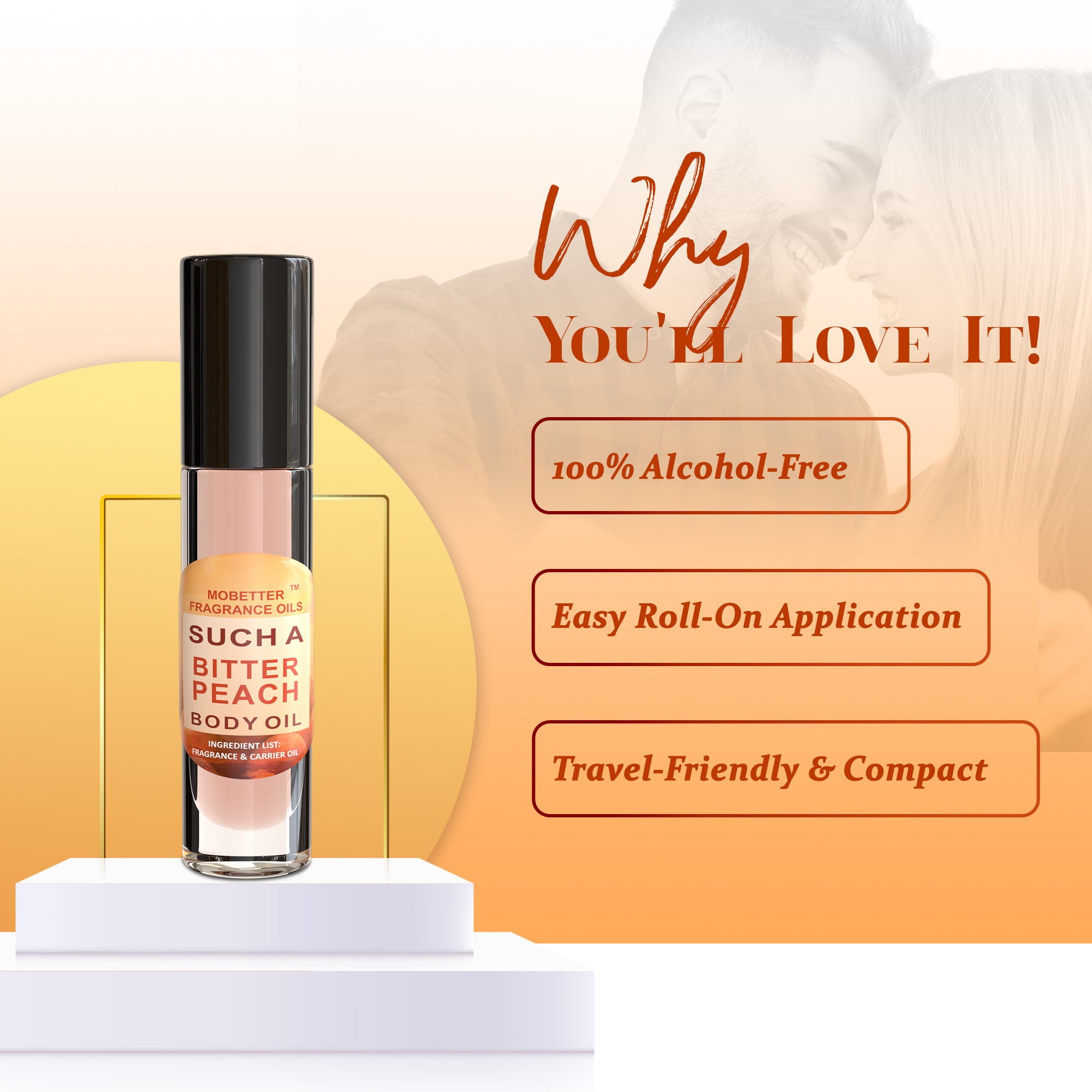 Image of Such A Bitter Peach Perfume Body Oil