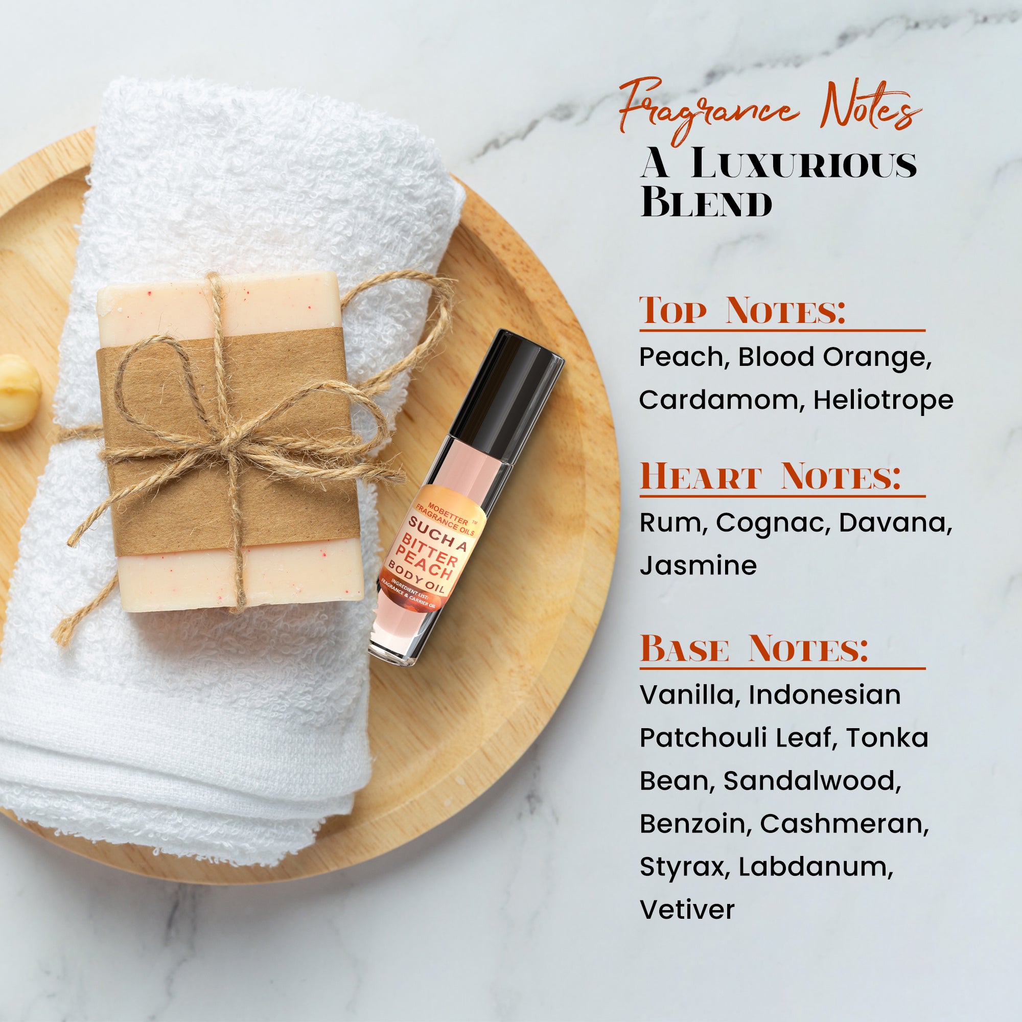 Image of Such A Bitter Peach Perfume Body Oil