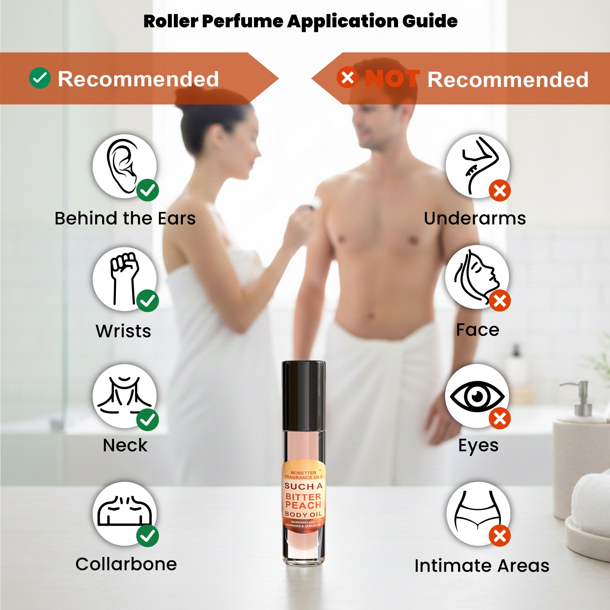 Image of Such A Bitter Peach Perfume Body Oil