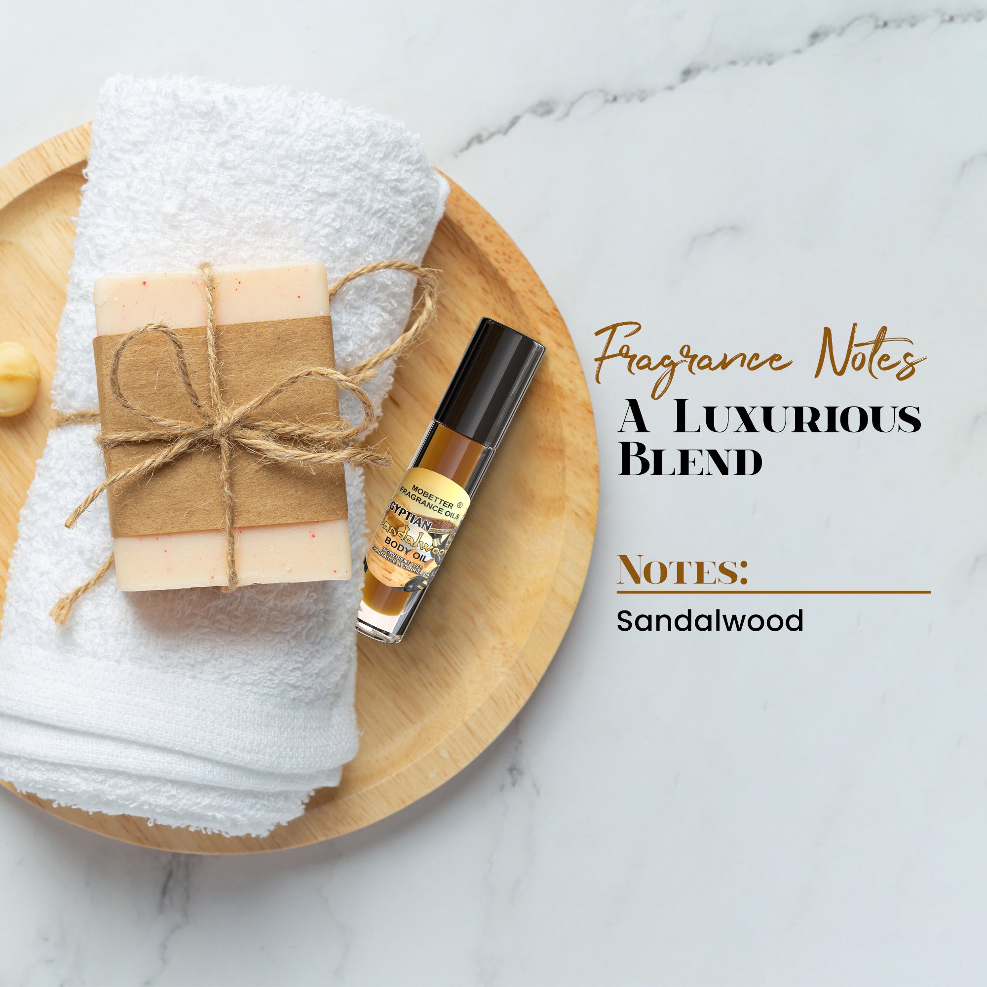 Image of Egyptian Sandalwood Perfume Body Oil