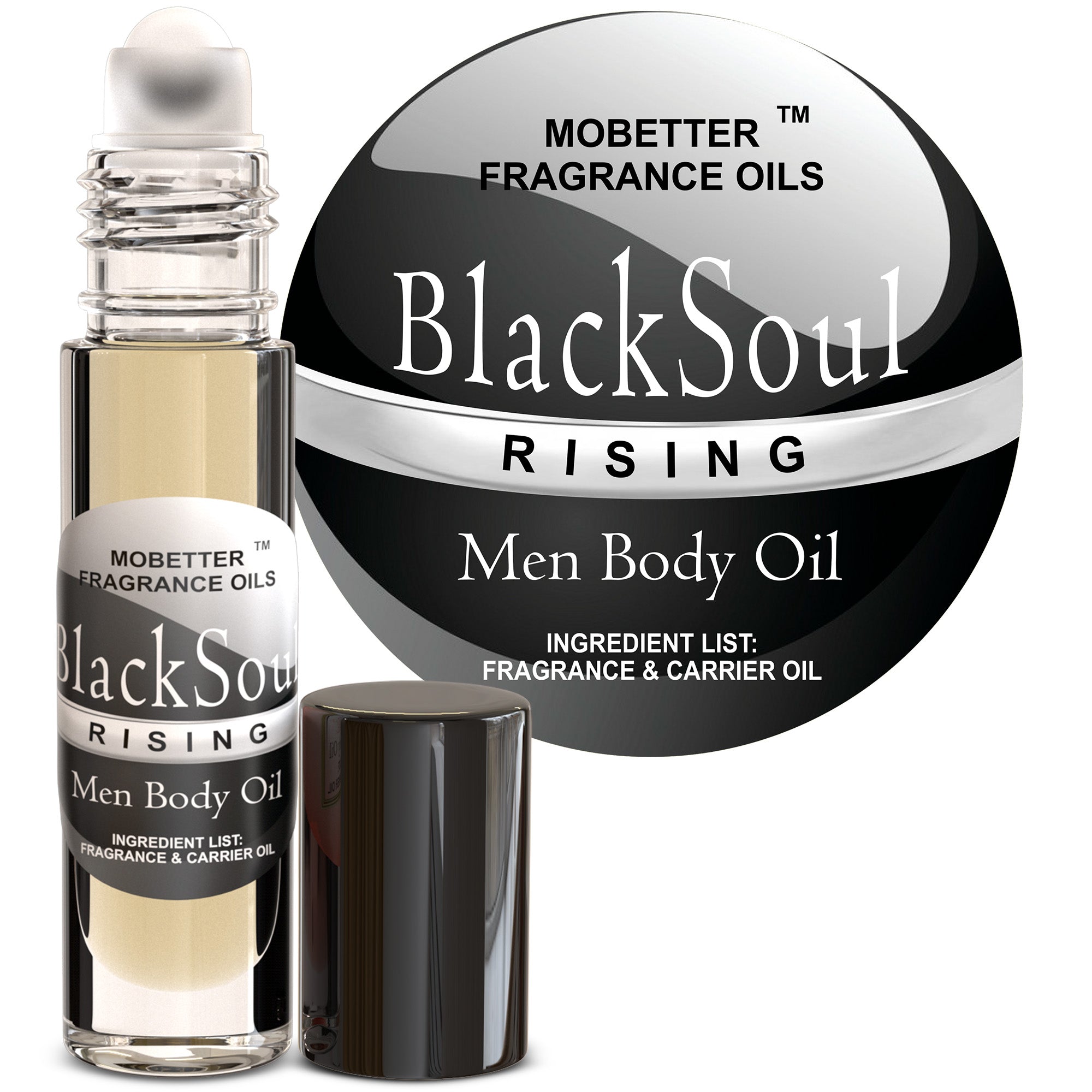 Image of Black Soul Rising Perfume Body Oil