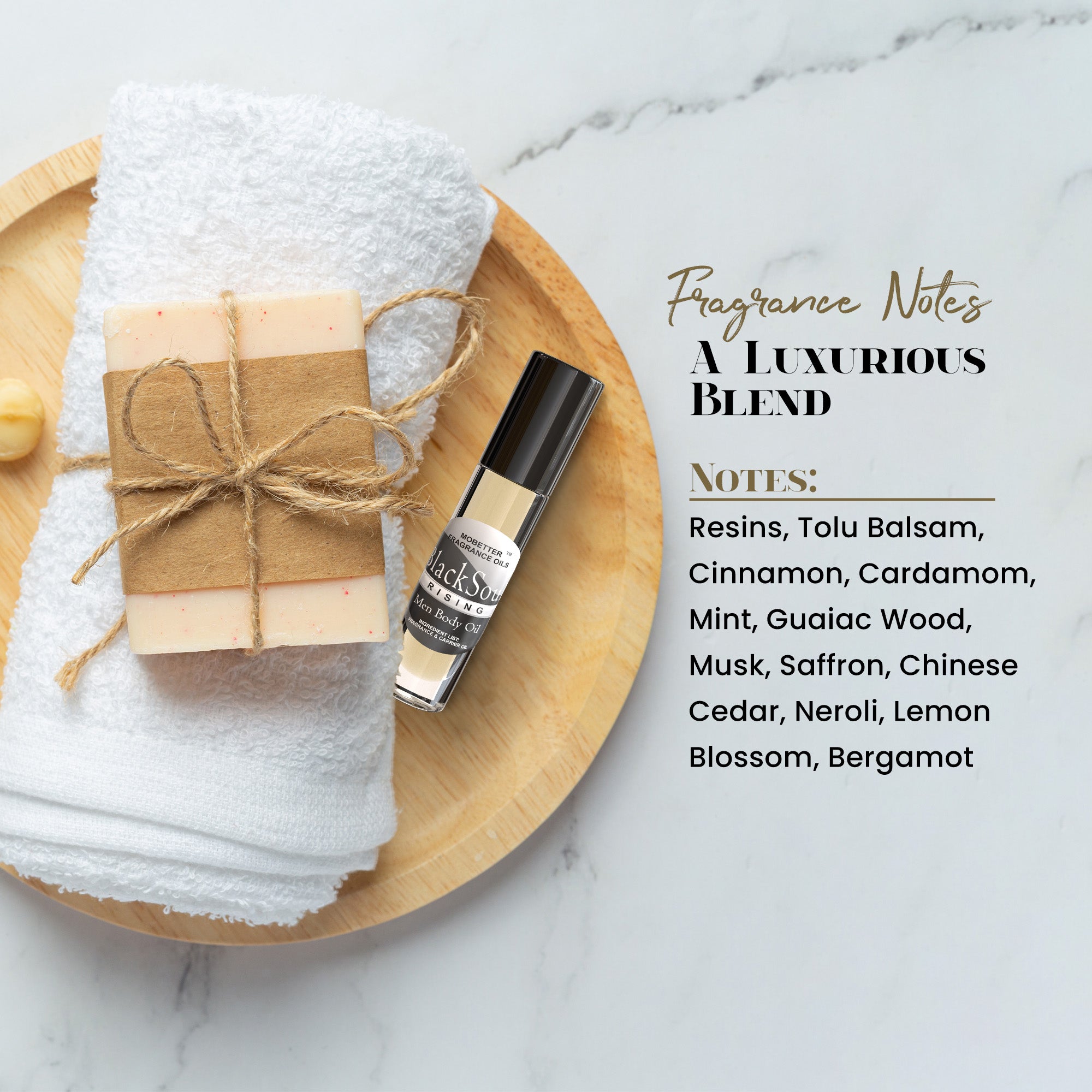 Image of Black Soul Rising Perfume Body Oil