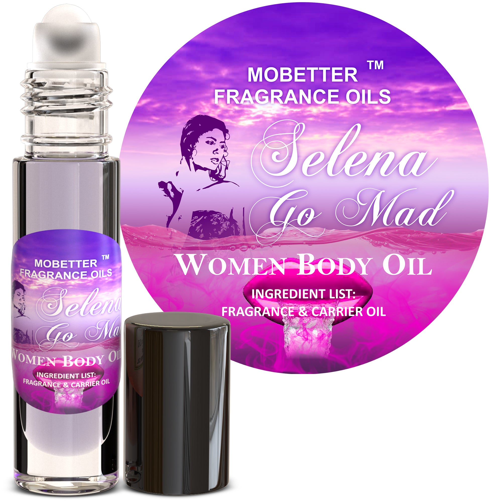 Image of Selena Go Mad Perfume Body Oil
