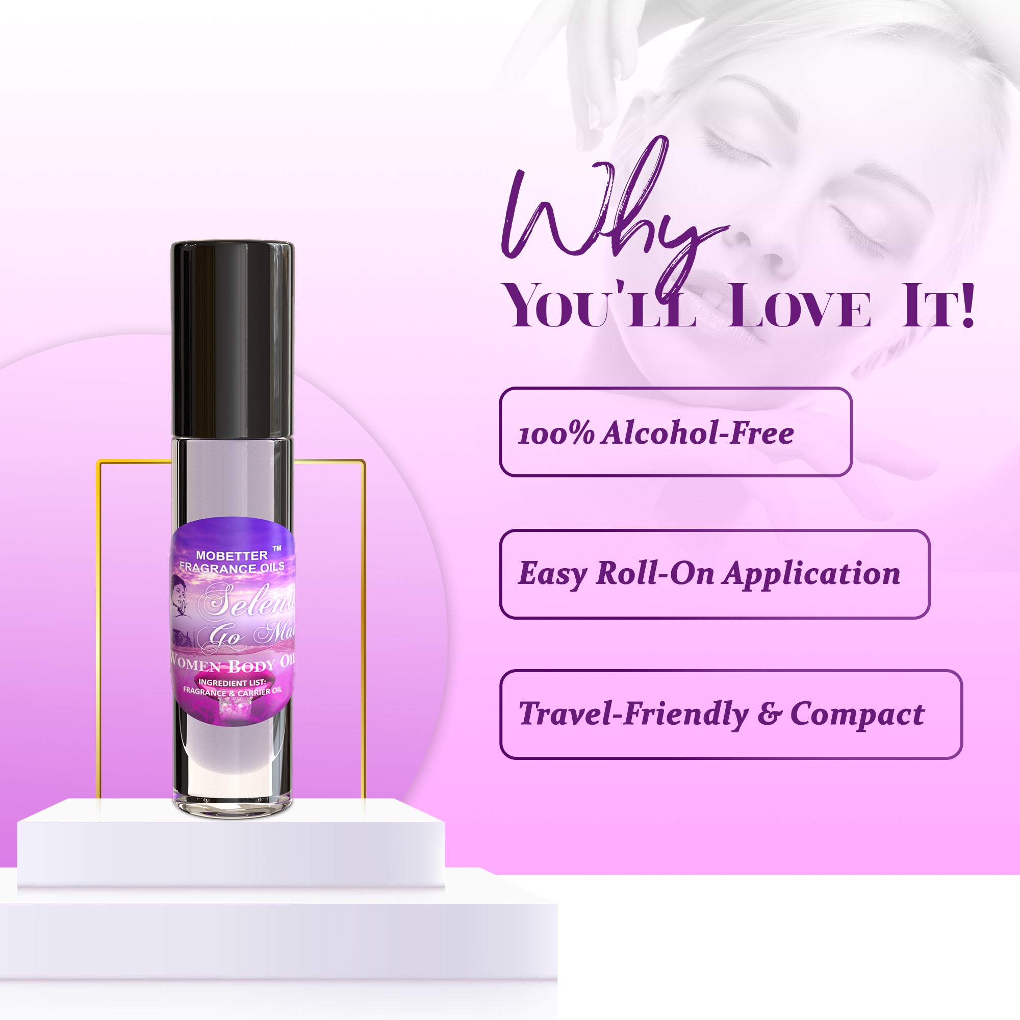 Image of Selena Go Mad Perfume Body Oil