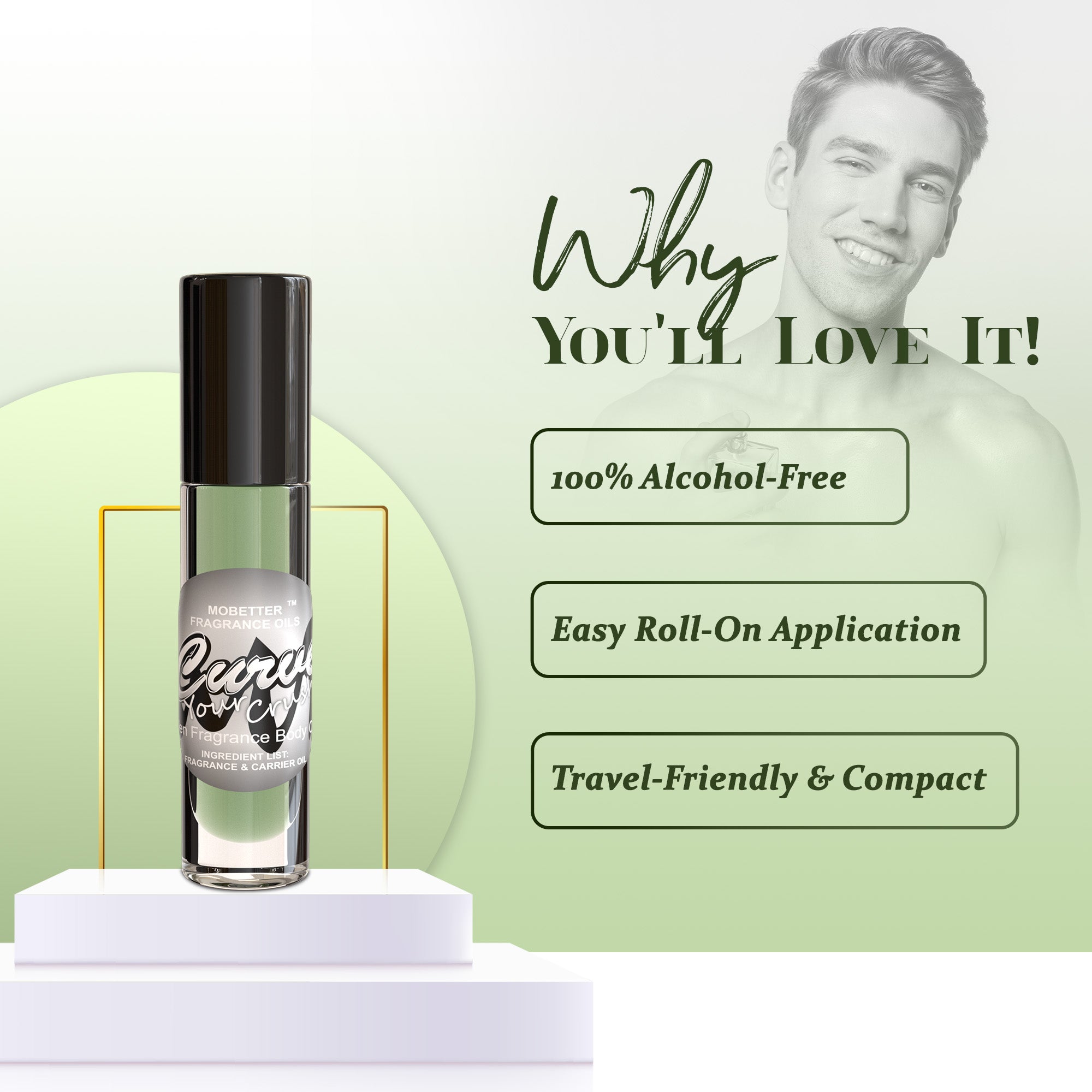 Image of Curve Your Crush Men Perfume Body Oil