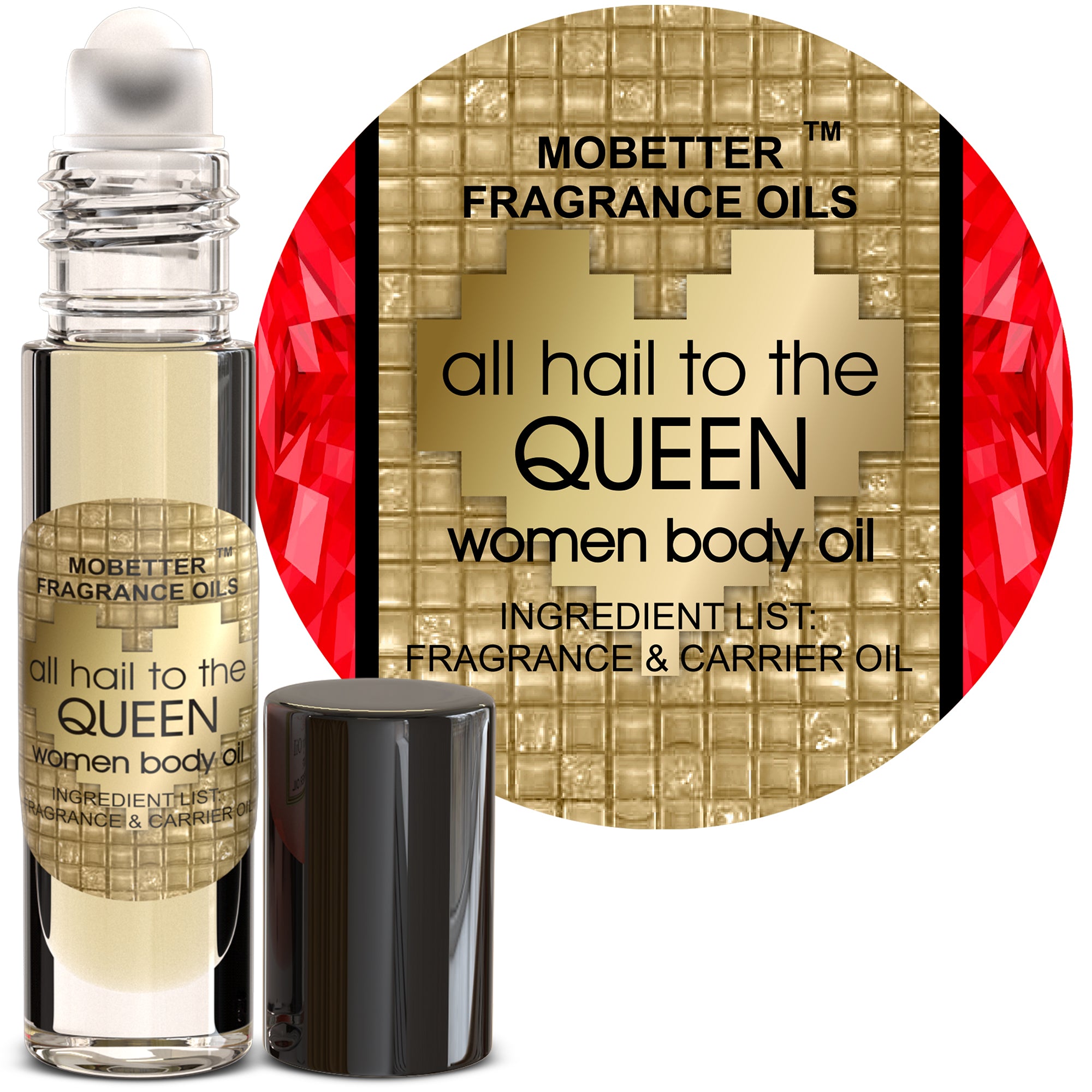 Image of All Hail to The Queen Perfume Body Oil