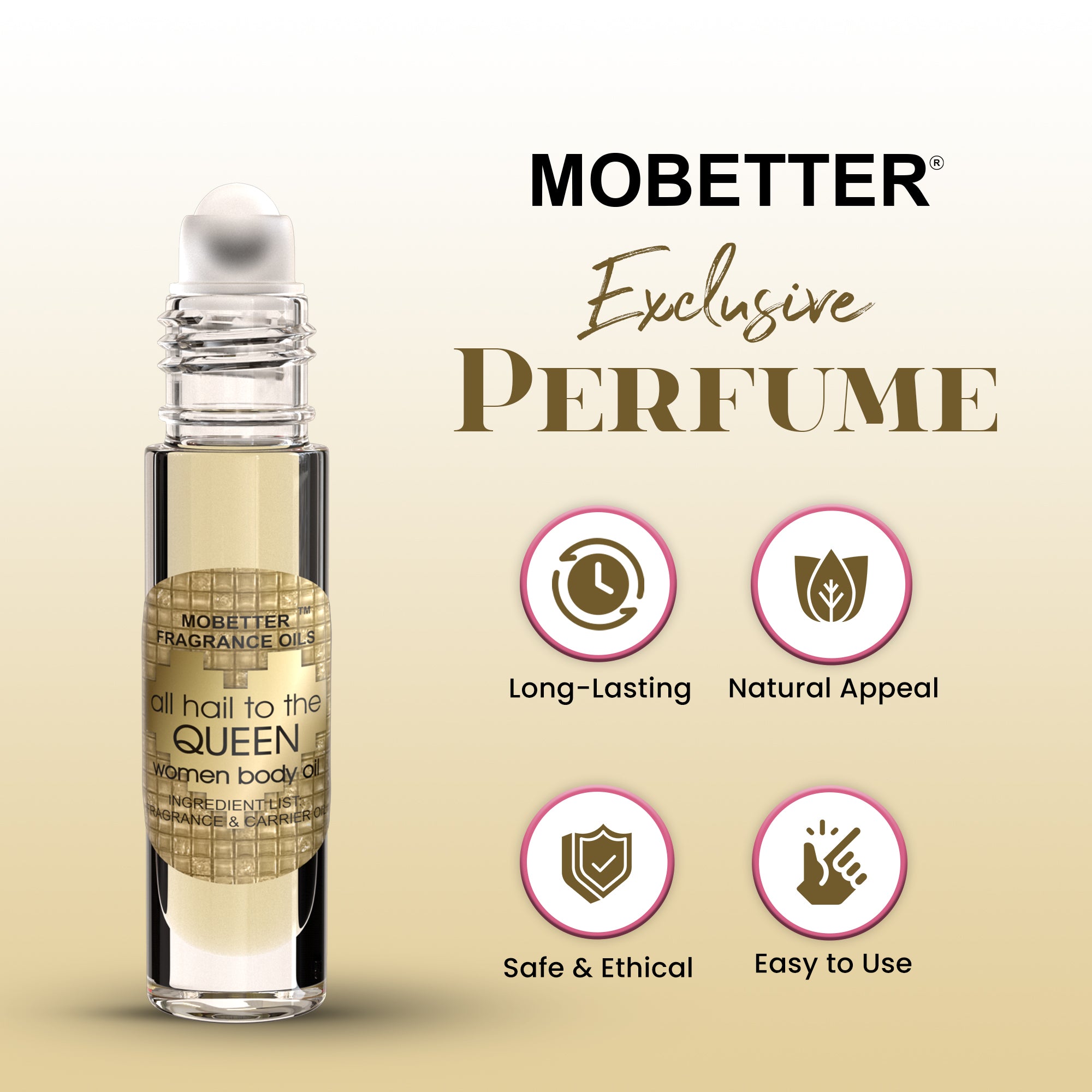 Image of All Hail to The Queen Perfume Body Oil