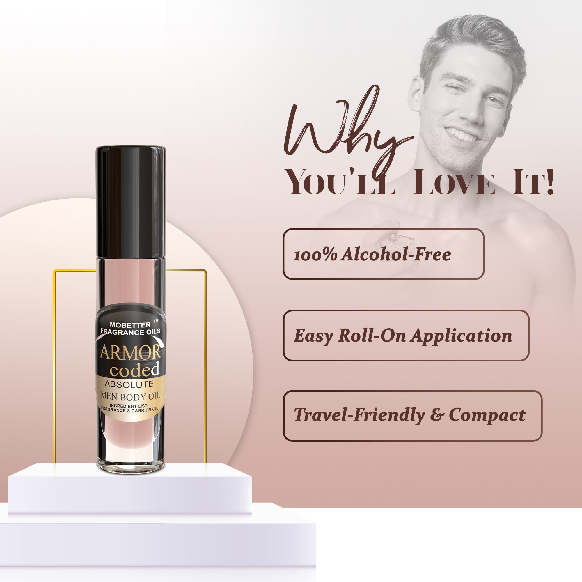Image of Armor Coded Absolute Perfume Body Oil