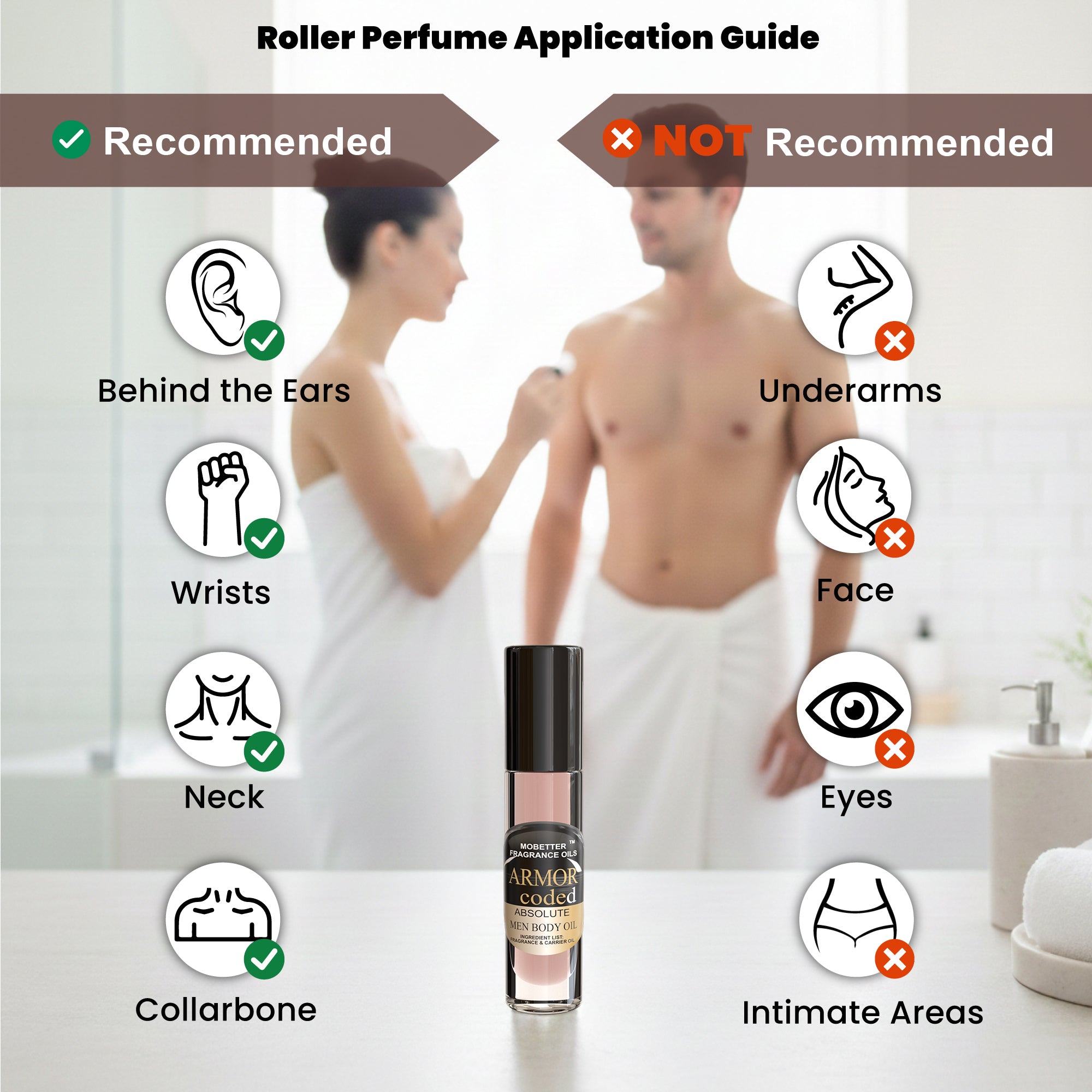 Image of Armor Coded Absolute Perfume Body Oil